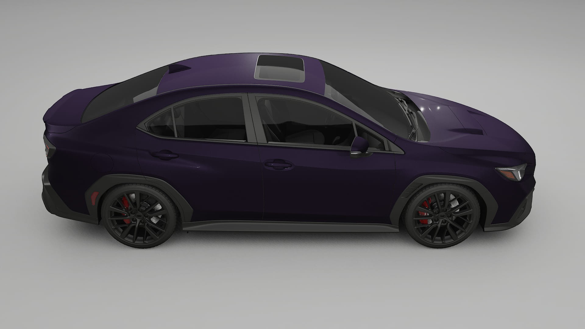 Subaru WRX VB TPU Lackschutzfolie | VIOLET Farbwechsel PPF – Komplett-Vorgeschnittener Kit