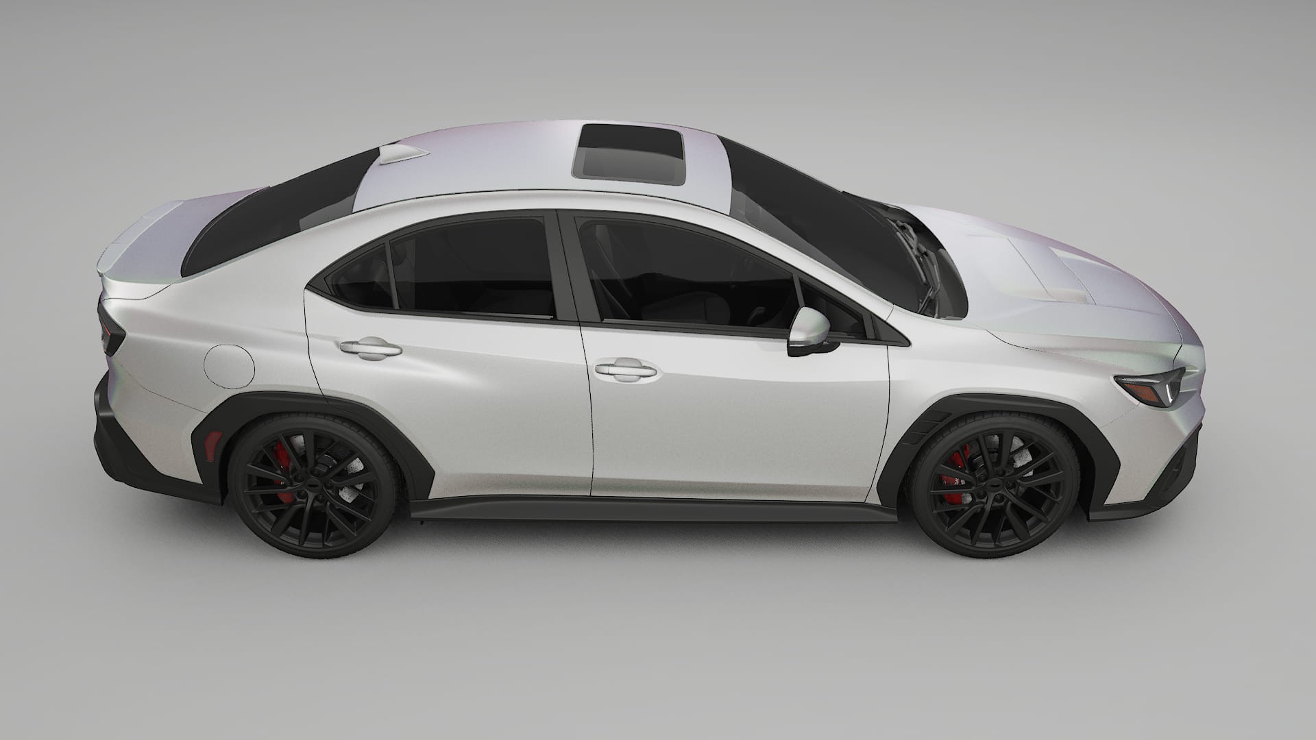 Subaru WRX VB TPU Lackschutzfolie | NEBULA Farbwechsel PPF – Komplett-Vorgeschnittener Kit
