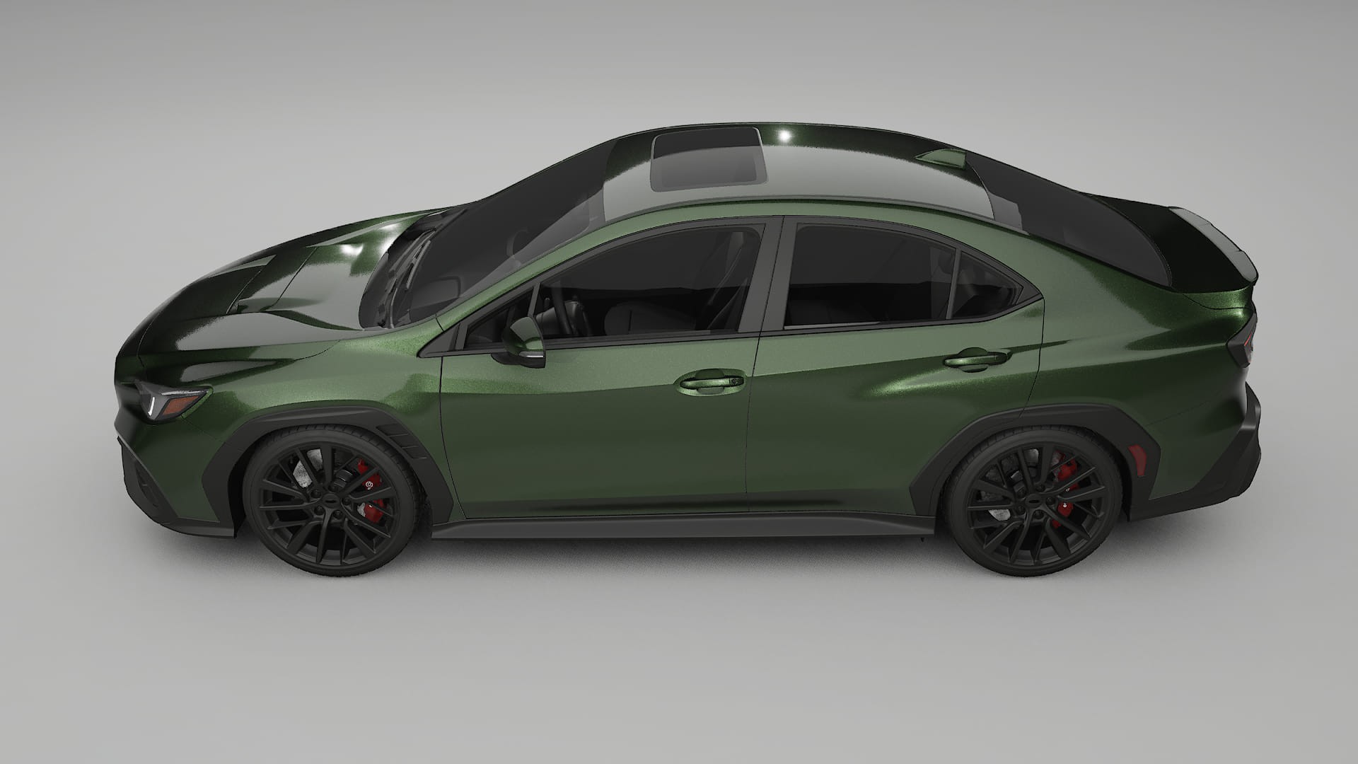 Subaru WRX VB TPU Lackschutzfolie | LAGOON Farbwechsel PPF – Komplett-Vorgeschnittener Kit
