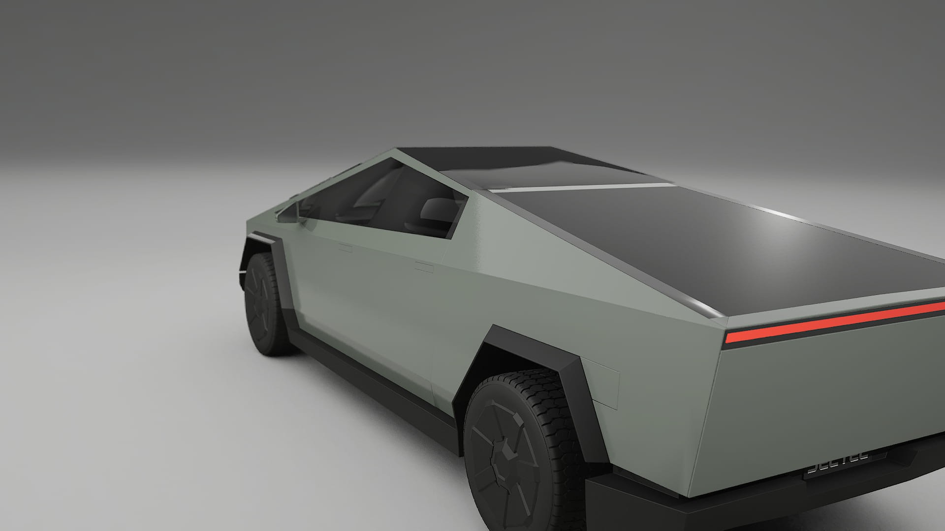 Tesla Cybertruck TPU Lackschutzfolie | SLATE Farbwechsel PPF – Komplett-Vorgeschnittener Kit