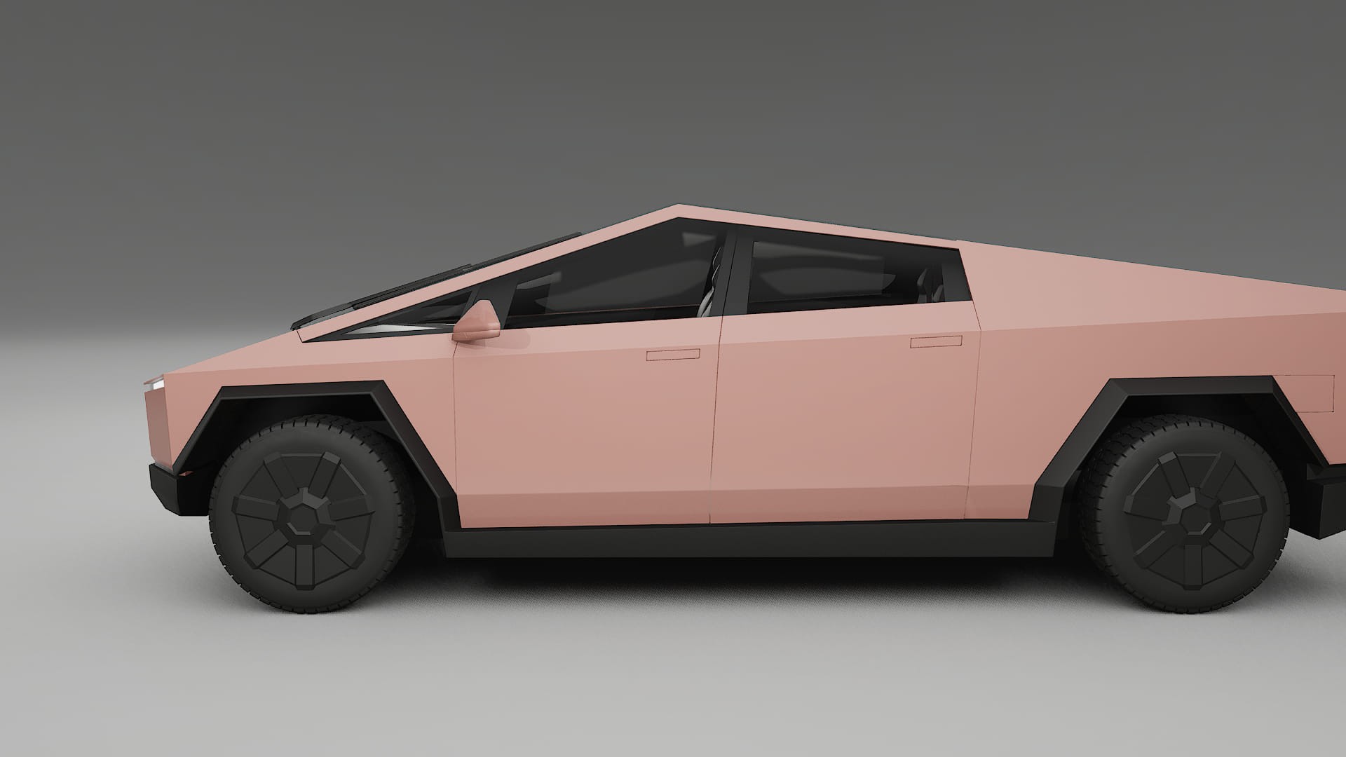 Tesla Cybertruck TPU Lackschutzfolie | BLUSH Farbwechsel PPF – Komplett-Vorgeschnittener Kit