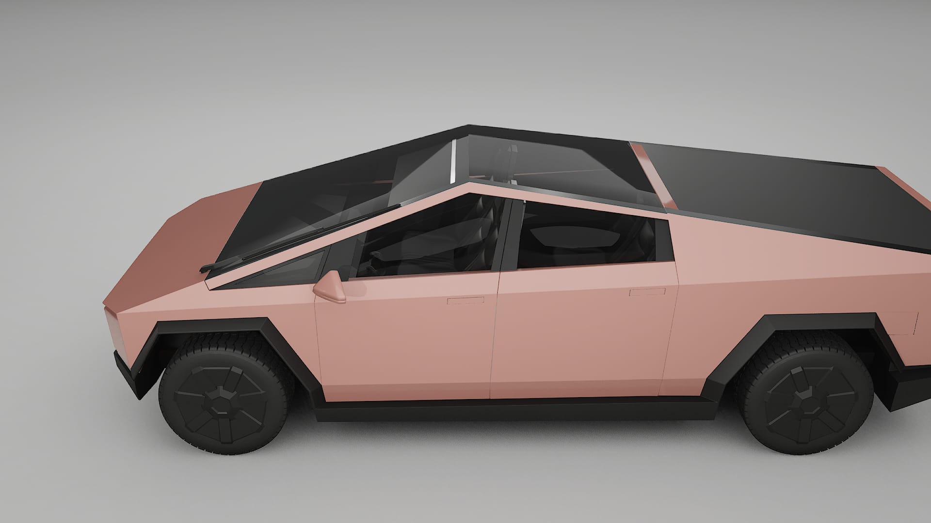 Tesla Cybertruck TPU Lackschutzfolie | BLUSH Farbwechsel PPF – Komplett-Vorgeschnittener Kit