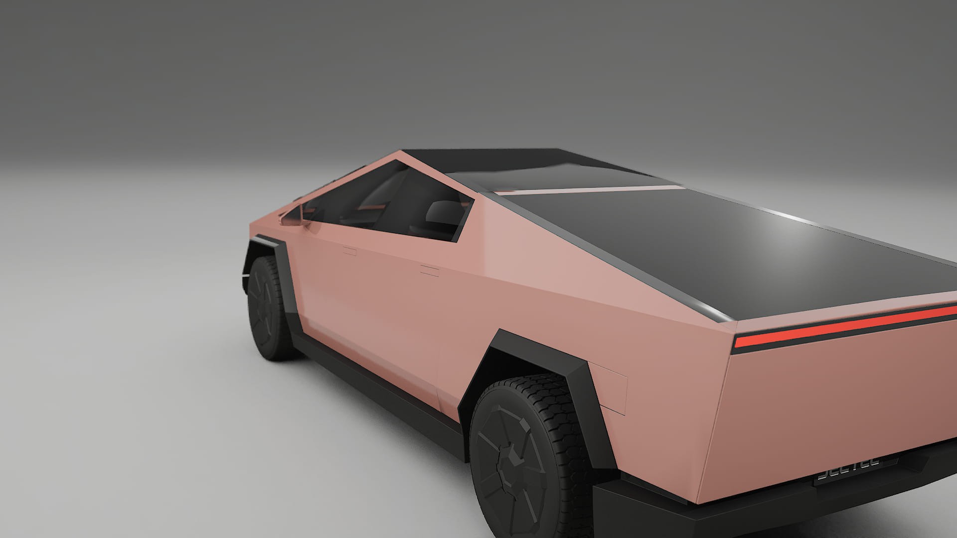 Tesla Cybertruck TPU Lackschutzfolie | BLUSH Farbwechsel PPF – Komplett-Vorgeschnittener Kit