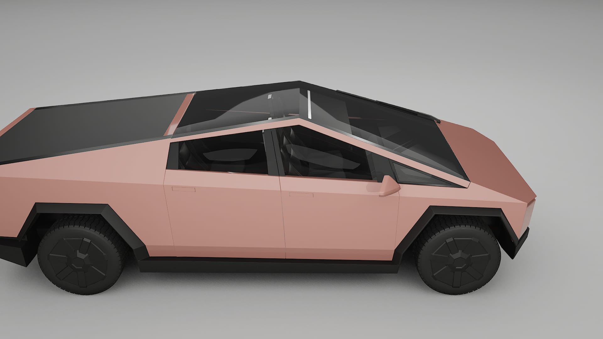 Tesla Cybertruck TPU Lackschutzfolie | BLUSH Farbwechsel PPF – Komplett-Vorgeschnittener Kit