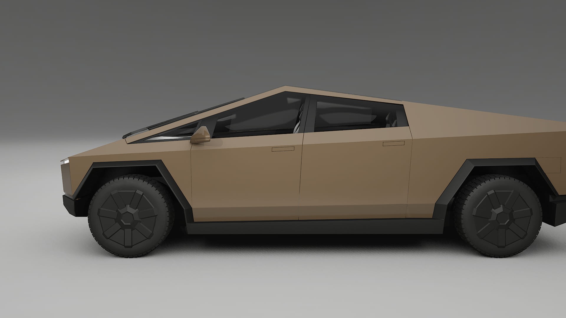 Tesla Cybertruck TPU Lackschutzfolie | SAHARA Farbwechsel PPF – Komplett-Vorgeschnittener Kit