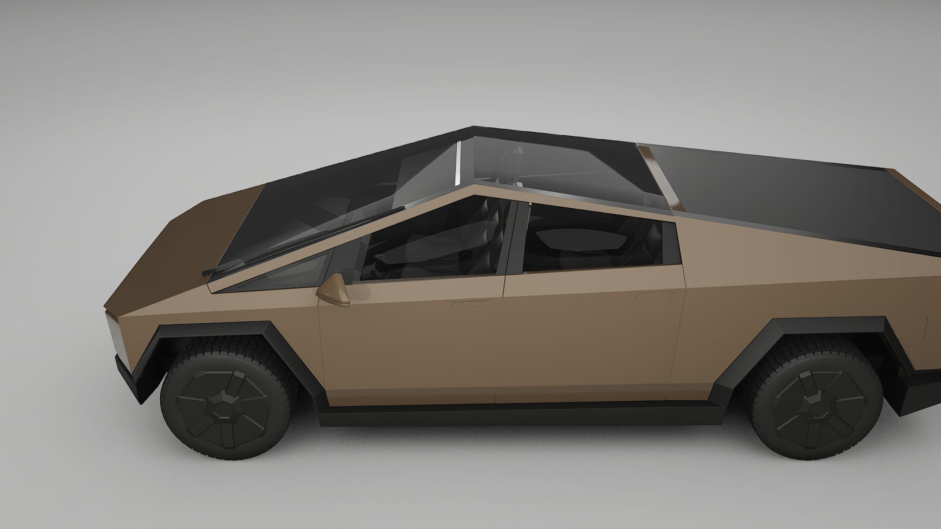 Tesla Cybertruck TPU Lackschutzfolie | SAHARA Farbwechsel PPF – Komplett-Vorgeschnittener Kit