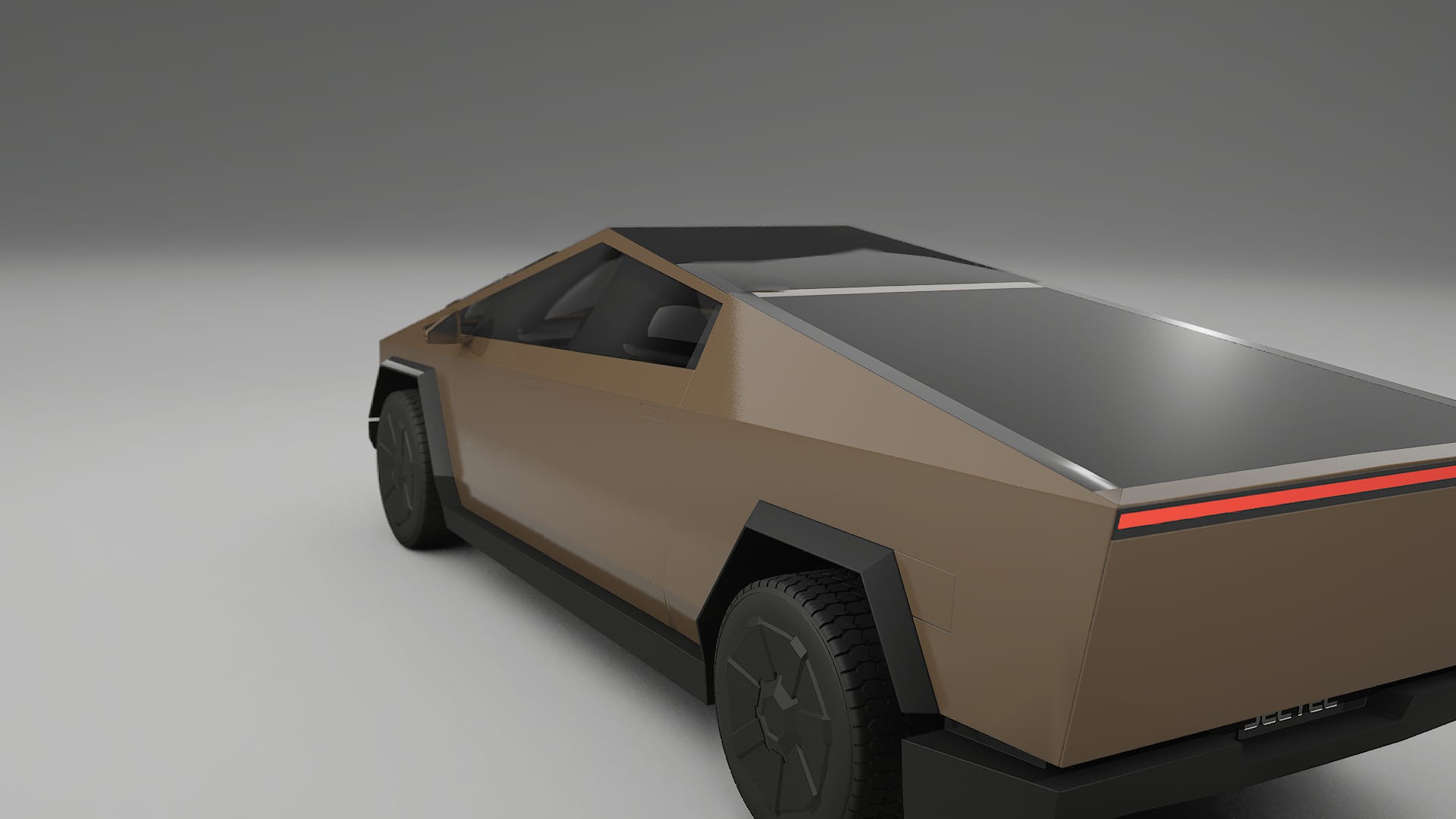 Tesla Cybertruck TPU Lackschutzfolie | SAHARA Farbwechsel PPF – Komplett-Vorgeschnittener Kit