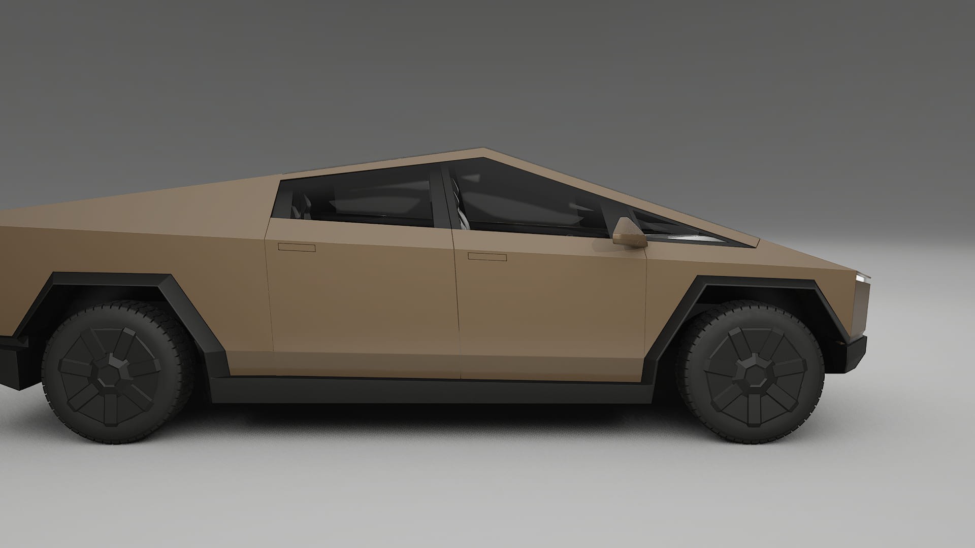 Tesla Cybertruck TPU Lackschutzfolie | SAHARA Farbwechsel PPF – Komplett-Vorgeschnittener Kit