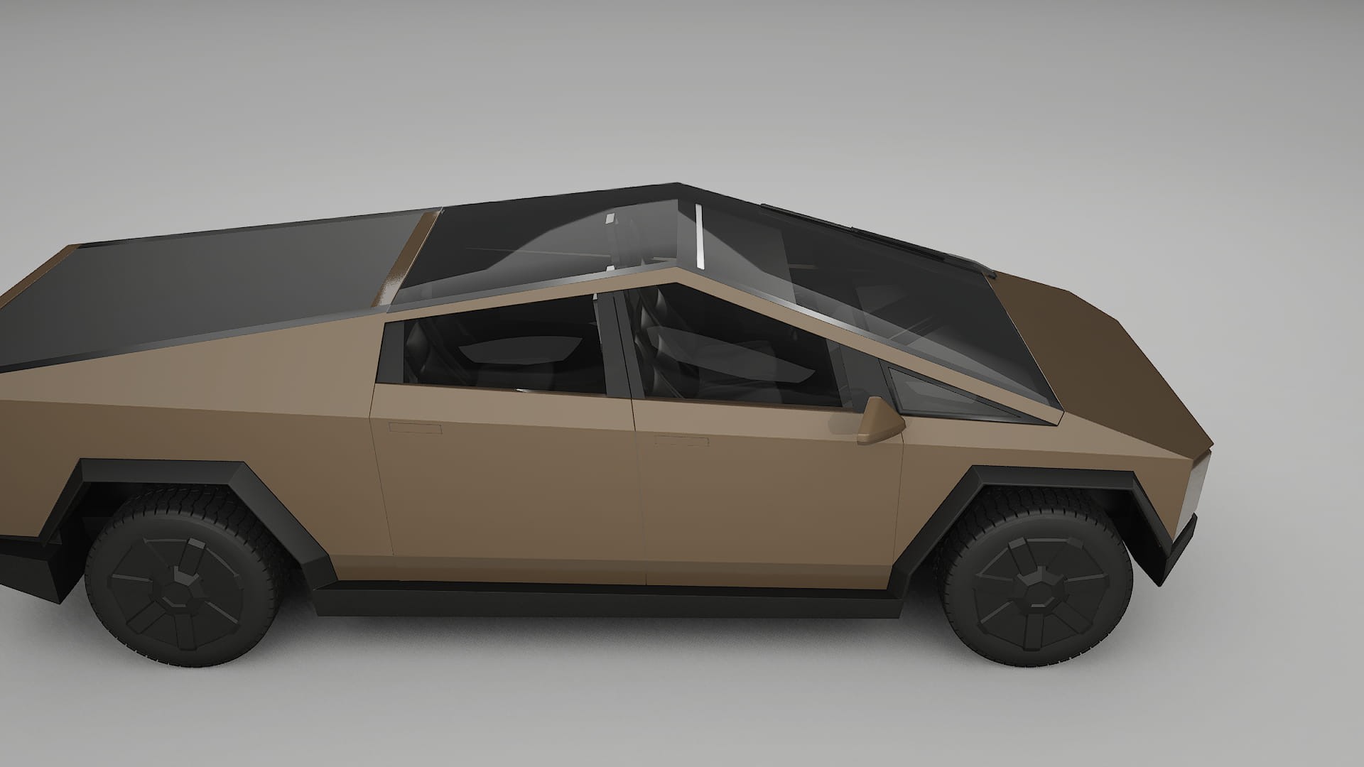 Tesla Cybertruck TPU Lackschutzfolie | SAHARA Farbwechsel PPF – Komplett-Vorgeschnittener Kit