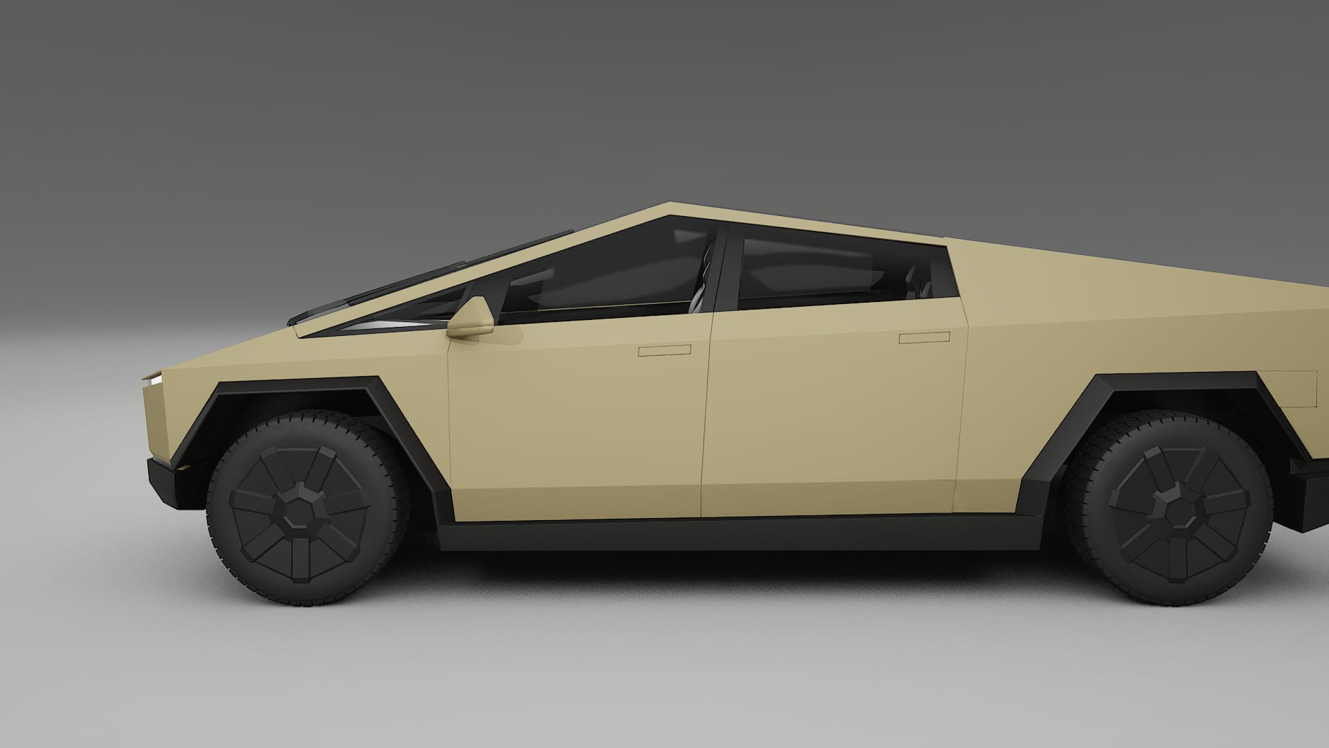 Tesla Cybertruck TPU Lackschutzfolie | SAND Farbwechsel PPF – Komplett-Vorgeschnittener Kit
