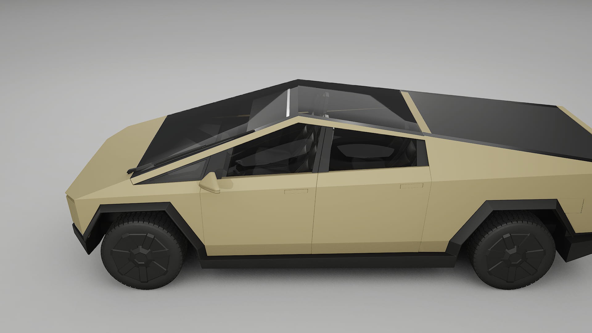 Tesla Cybertruck TPU Lackschutzfolie | SAND Farbwechsel PPF – Komplett-Vorgeschnittener Kit