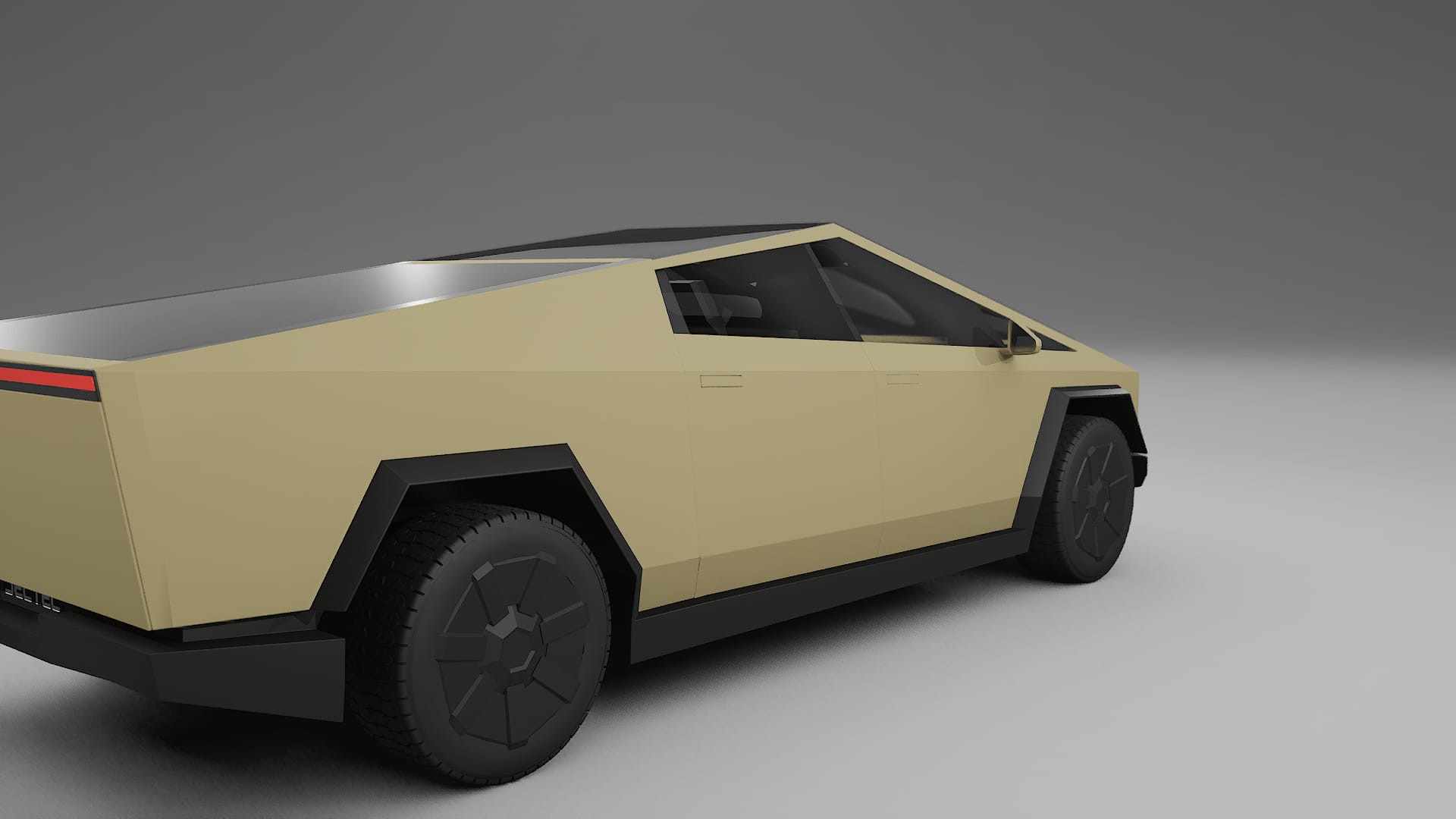 Tesla Cybertruck TPU Lackschutzfolie | SAND Farbwechsel PPF – Komplett-Vorgeschnittener Kit