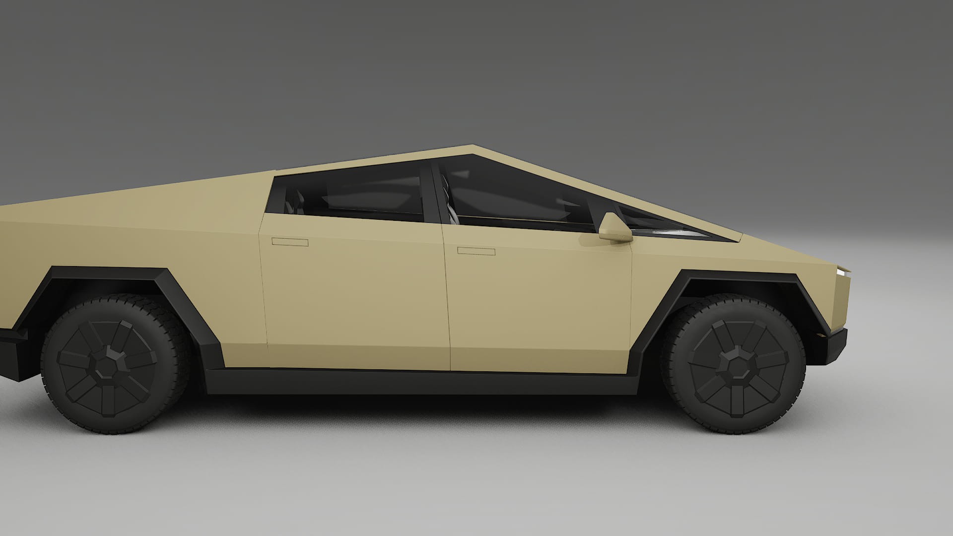 Tesla Cybertruck TPU Lackschutzfolie | SAND Farbwechsel PPF – Komplett-Vorgeschnittener Kit