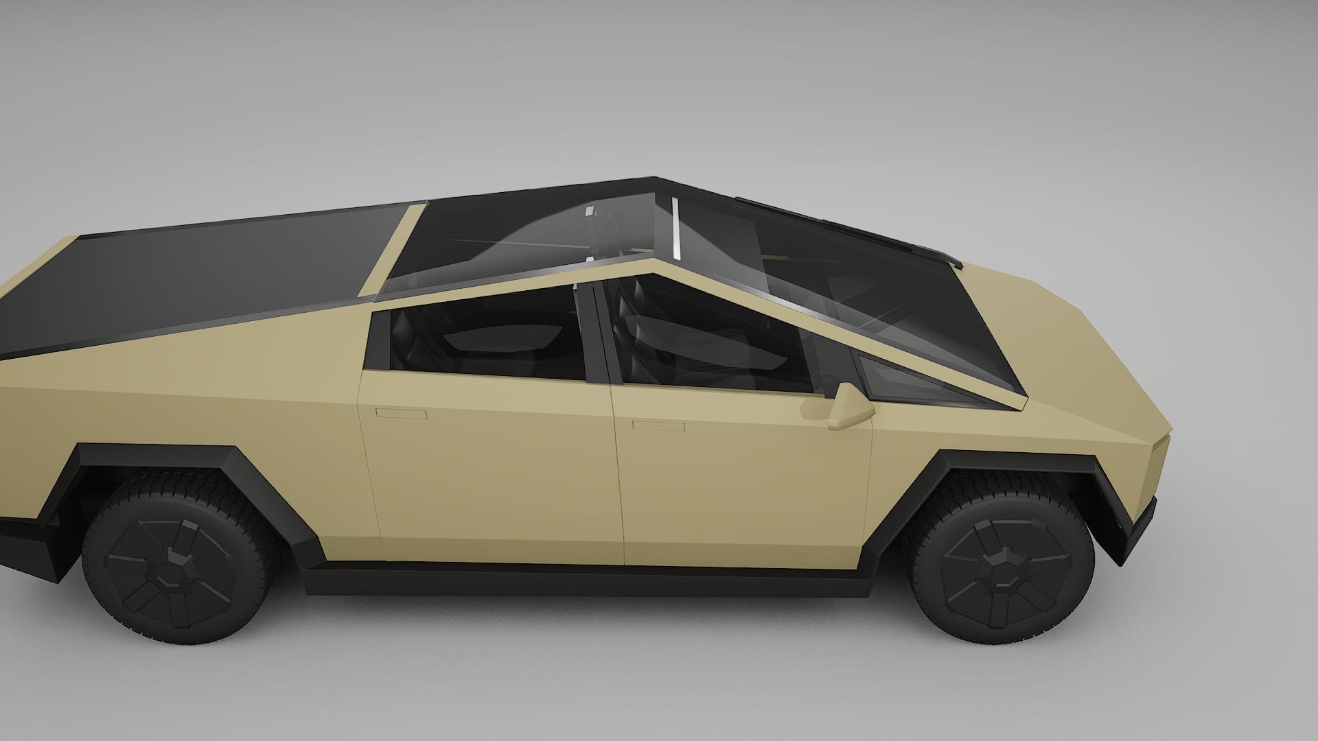 Tesla Cybertruck TPU Lackschutzfolie | SAND Farbwechsel PPF – Komplett-Vorgeschnittener Kit