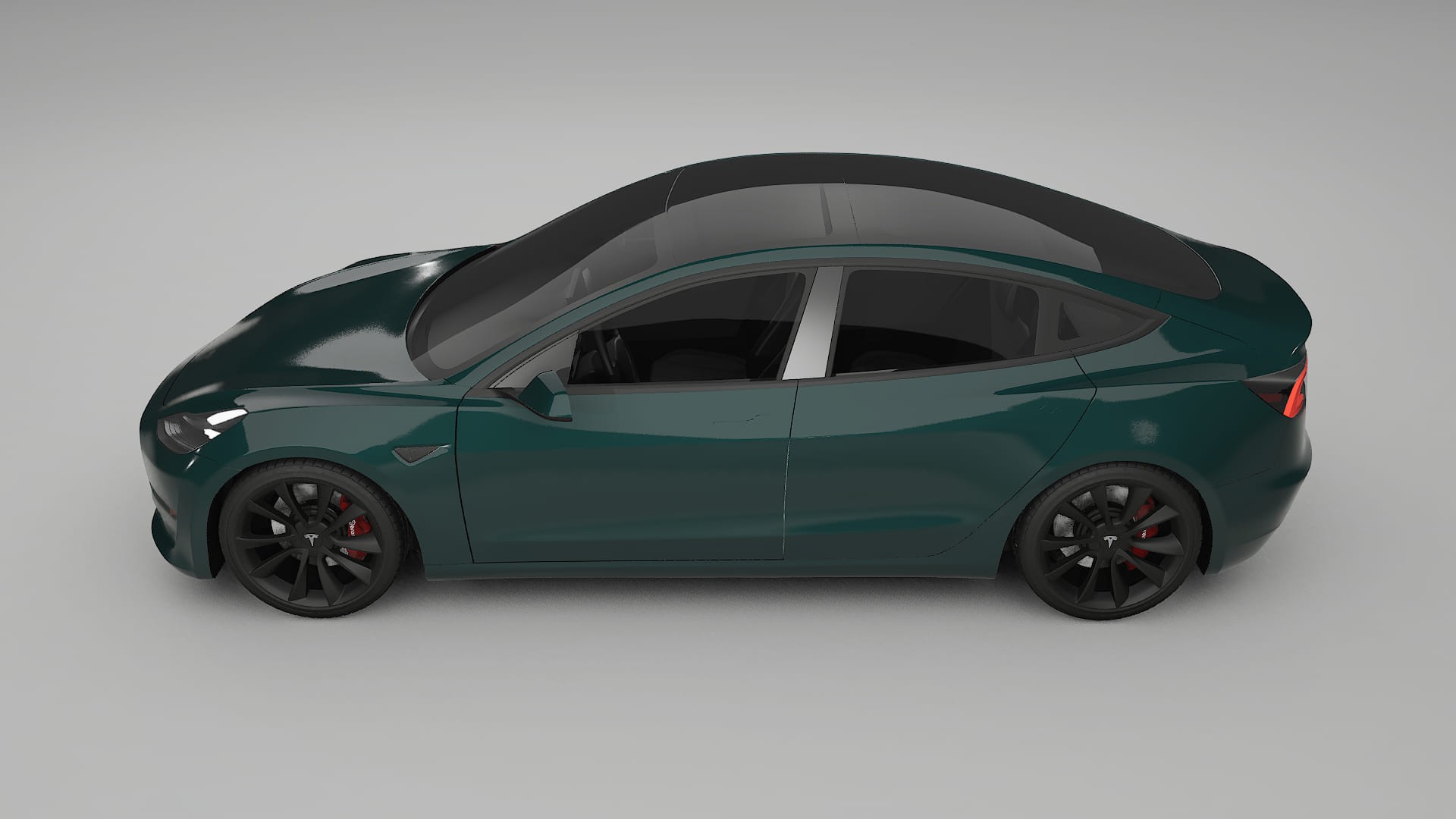 Tesla Model3 TPU Lackschutzfolie | INFERNO Farbwechsel PPF – Komplett-Vorgeschnittener Kit