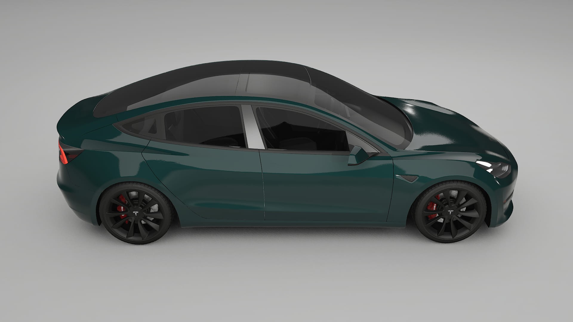 Tesla Model3 TPU Lackschutzfolie | INFERNO Farbwechsel PPF – Komplett-Vorgeschnittener Kit
