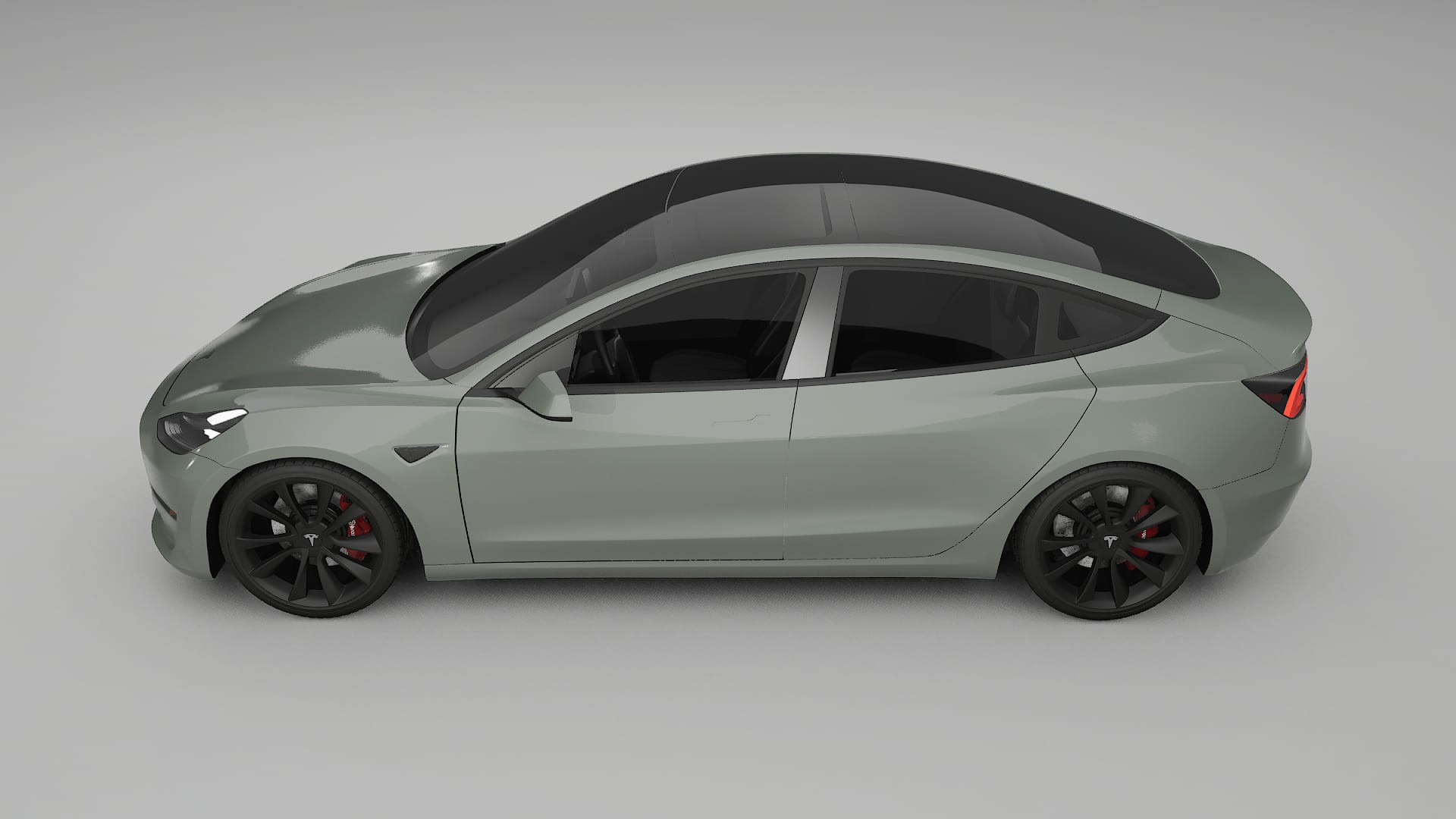 Tesla Model3 TPU Lackschutzfolie | SLATE Farbwechsel PPF – Komplett-Vorgeschnittener Kit