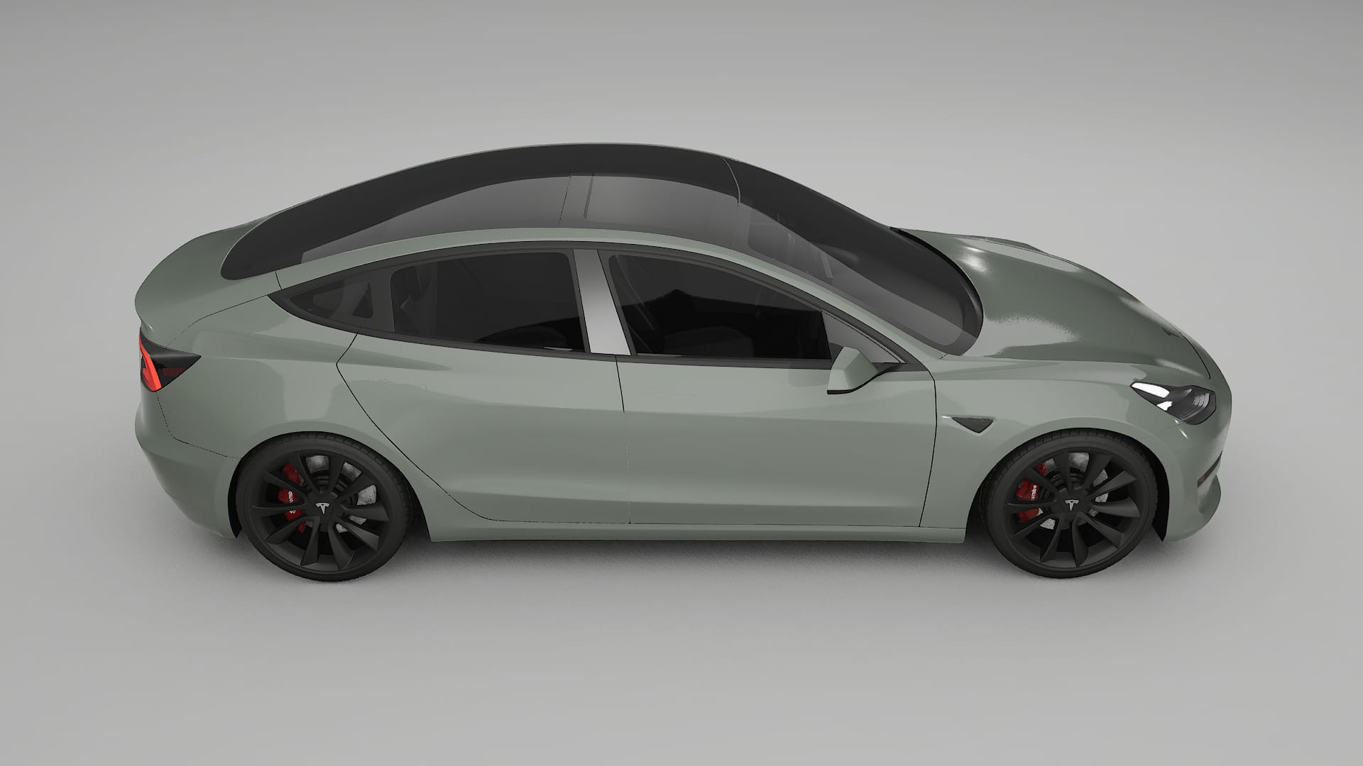 Tesla Model3 TPU Lackschutzfolie | SLATE Farbwechsel PPF – Komplett-Vorgeschnittener Kit