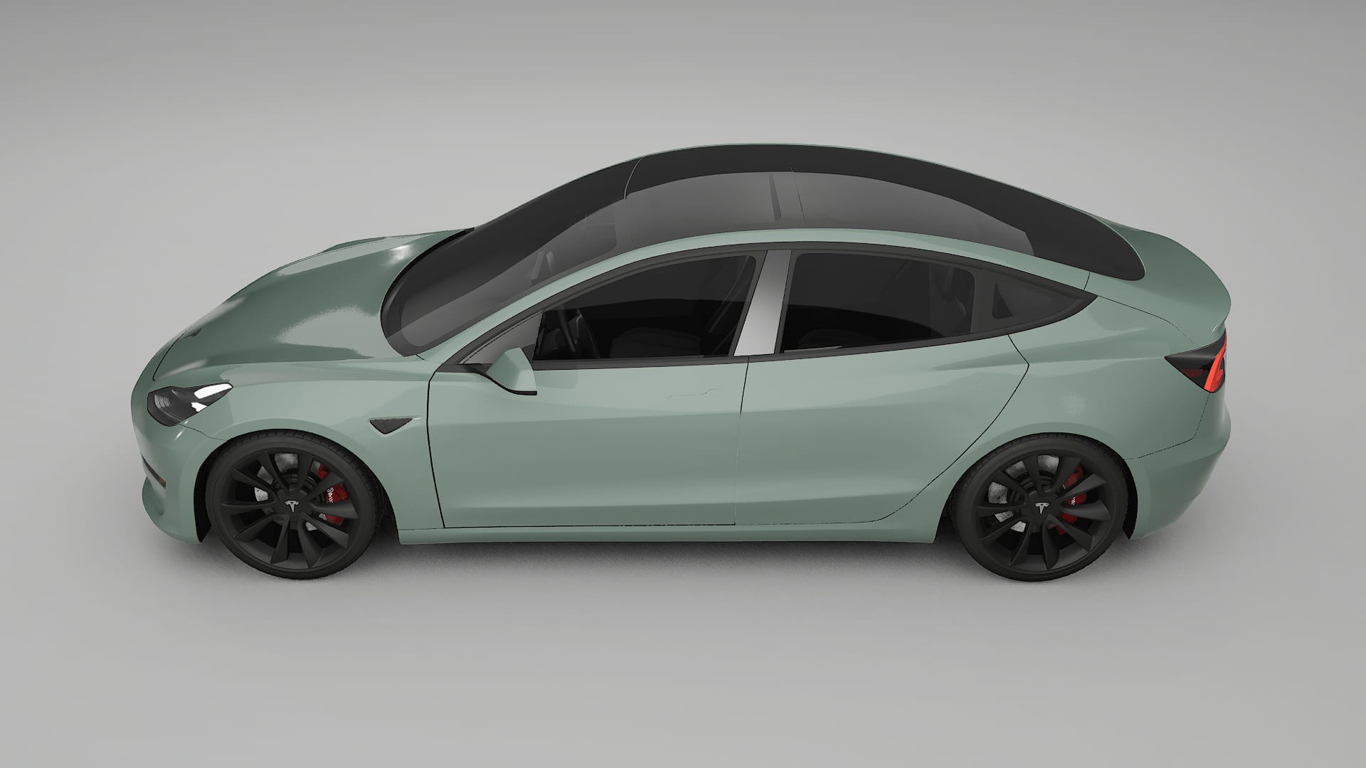 Tesla Model3 TPU Lackschutzfolie | CINDER Farbwechsel PPF – Komplett-Vorgeschnittener Kit