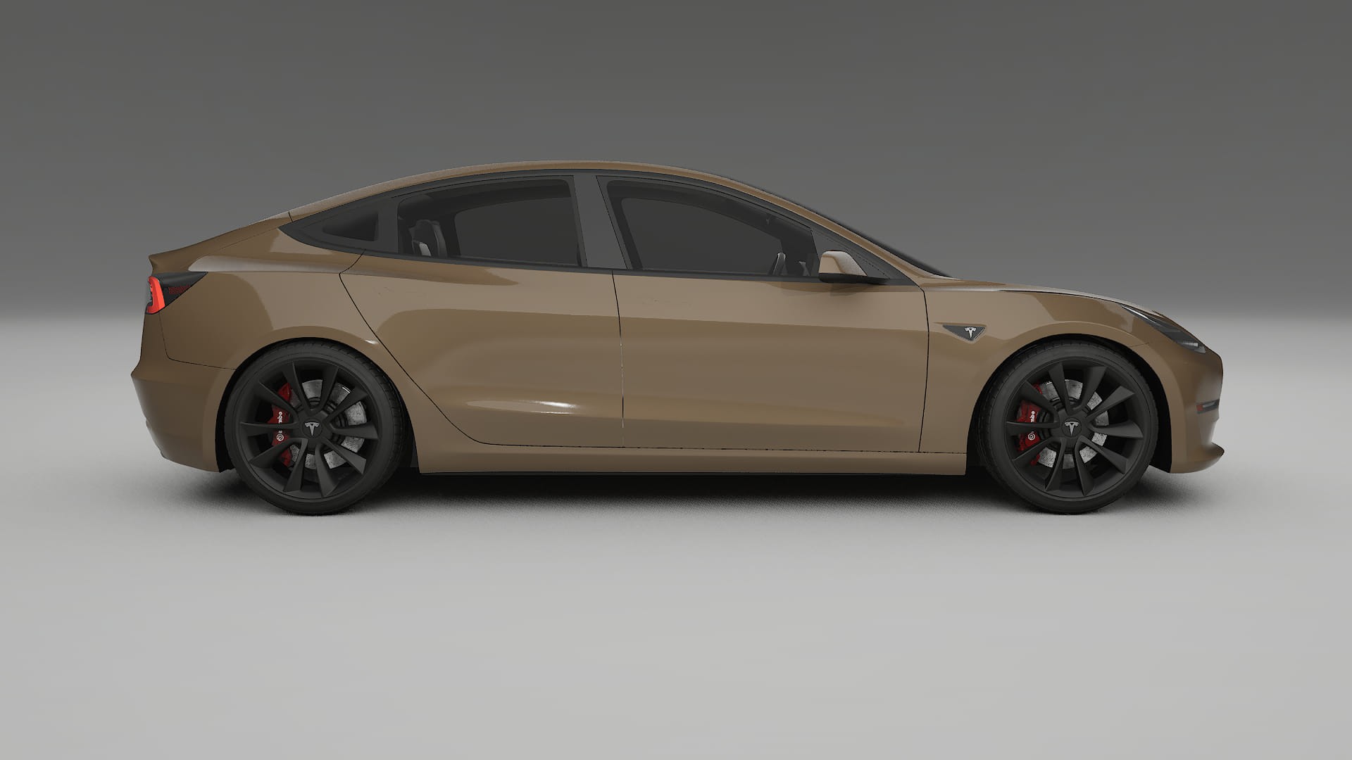 Tesla Model3 TPU Lackschutzfolie | SAHARA Farbwechsel PPF – Komplett-Vorgeschnittener Kit