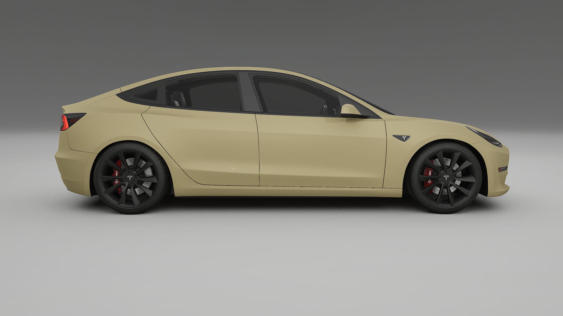 Tesla Model3 TPU Lackschutzfolie | SAND Farbwechsel PPF – Komplett-Vorgeschnittener Kit