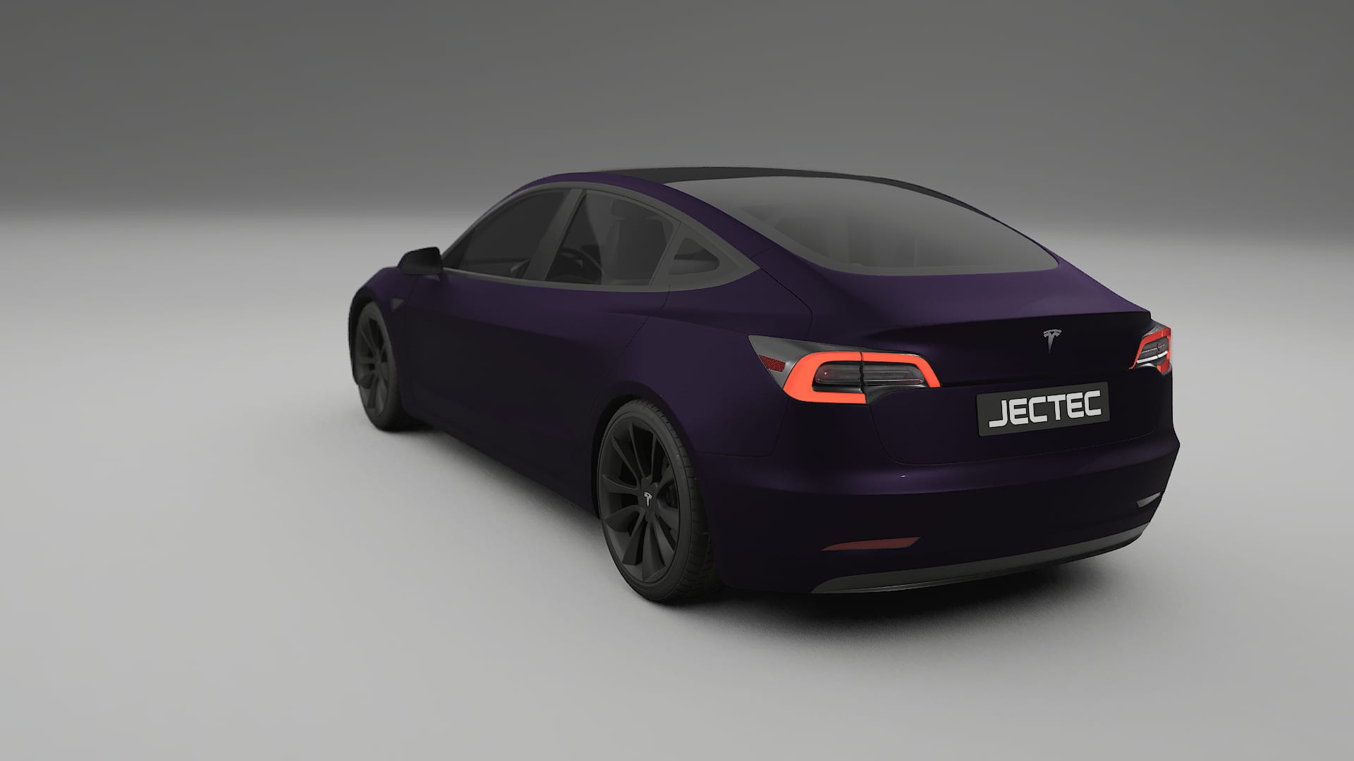 Tesla Model3 TPU Lackschutzfolie | VIOLET Farbwechsel PPF – Komplett-Vorgeschnittener Kit