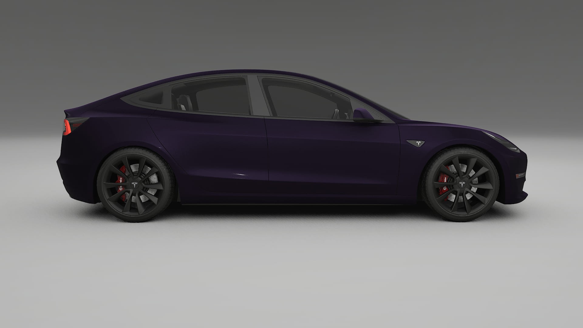 Tesla Model3 TPU Lackschutzfolie | VIOLET Farbwechsel PPF – Komplett-Vorgeschnittener Kit