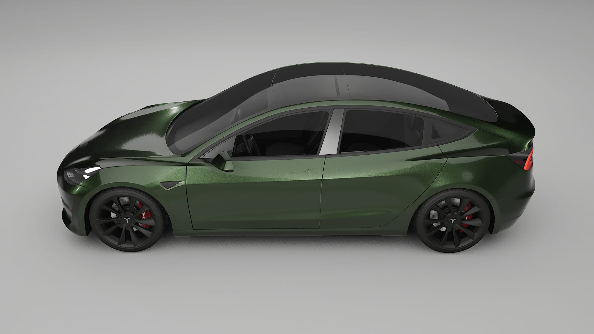 Tesla Model3 TPU Lackschutzfolie | LAGOON Farbwechsel PPF – Komplett-Vorgeschnittener Kit