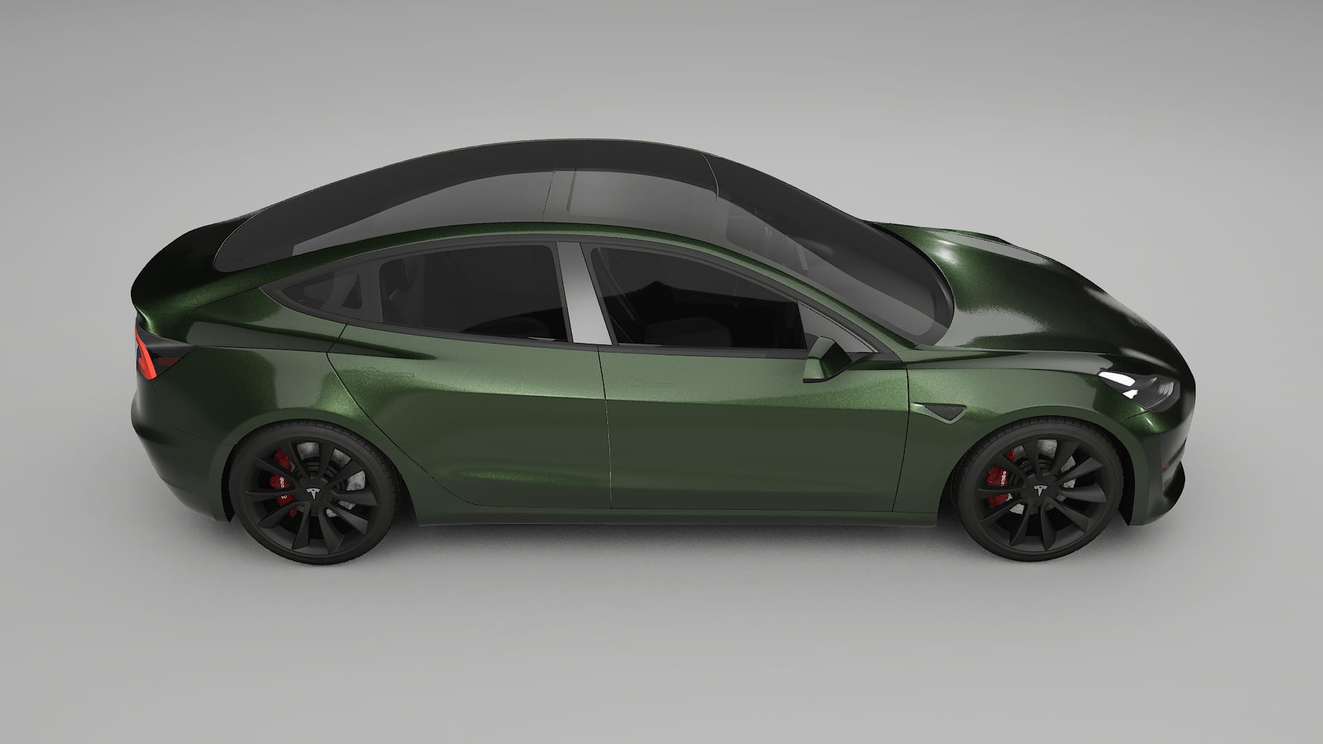 Tesla Model3 TPU Lackschutzfolie | LAGOON Farbwechsel PPF – Komplett-Vorgeschnittener Kit