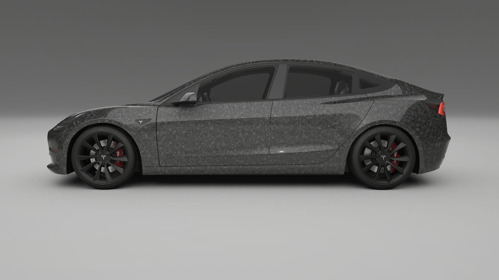 Tesla Model3 TPU Lackschutzfolie | FORGED S Farbwechsel PPF – Komplett-Vorgeschnittener Kit