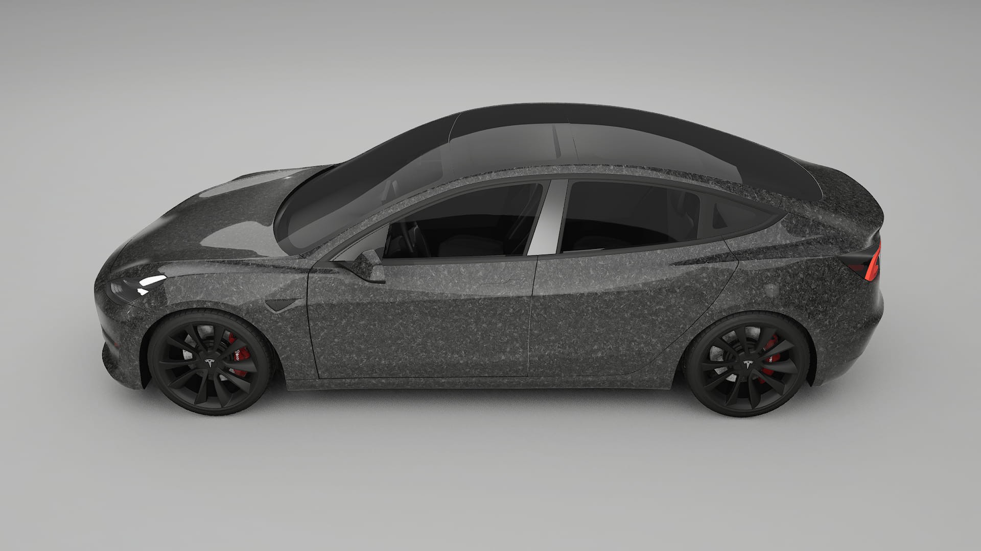 Tesla Model3 TPU Lackschutzfolie | FORGED S Farbwechsel PPF – Komplett-Vorgeschnittener Kit