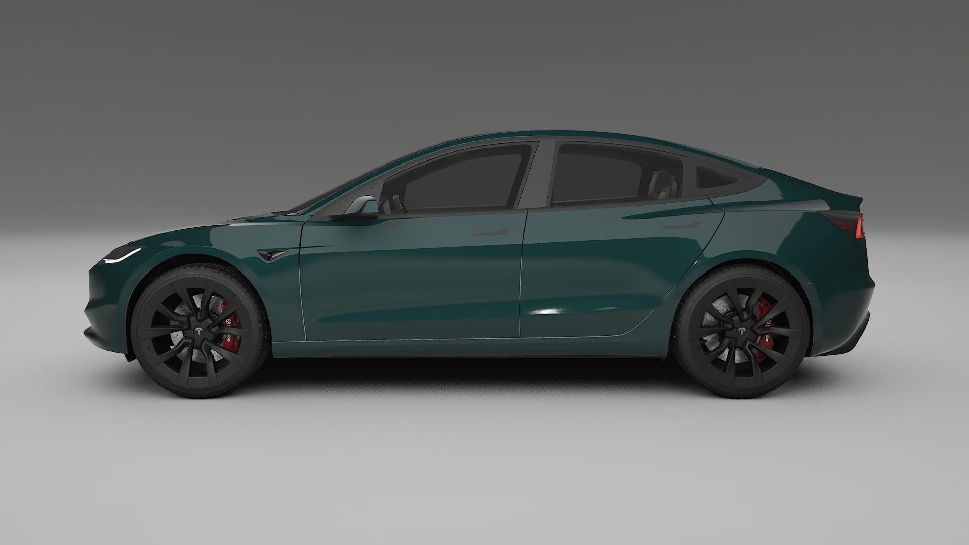 Tesla Model3 Highland TPU Lackschutzfolie | INFERNO Farbwechsel PPF – Komplett-Vorgeschnittener Kit
