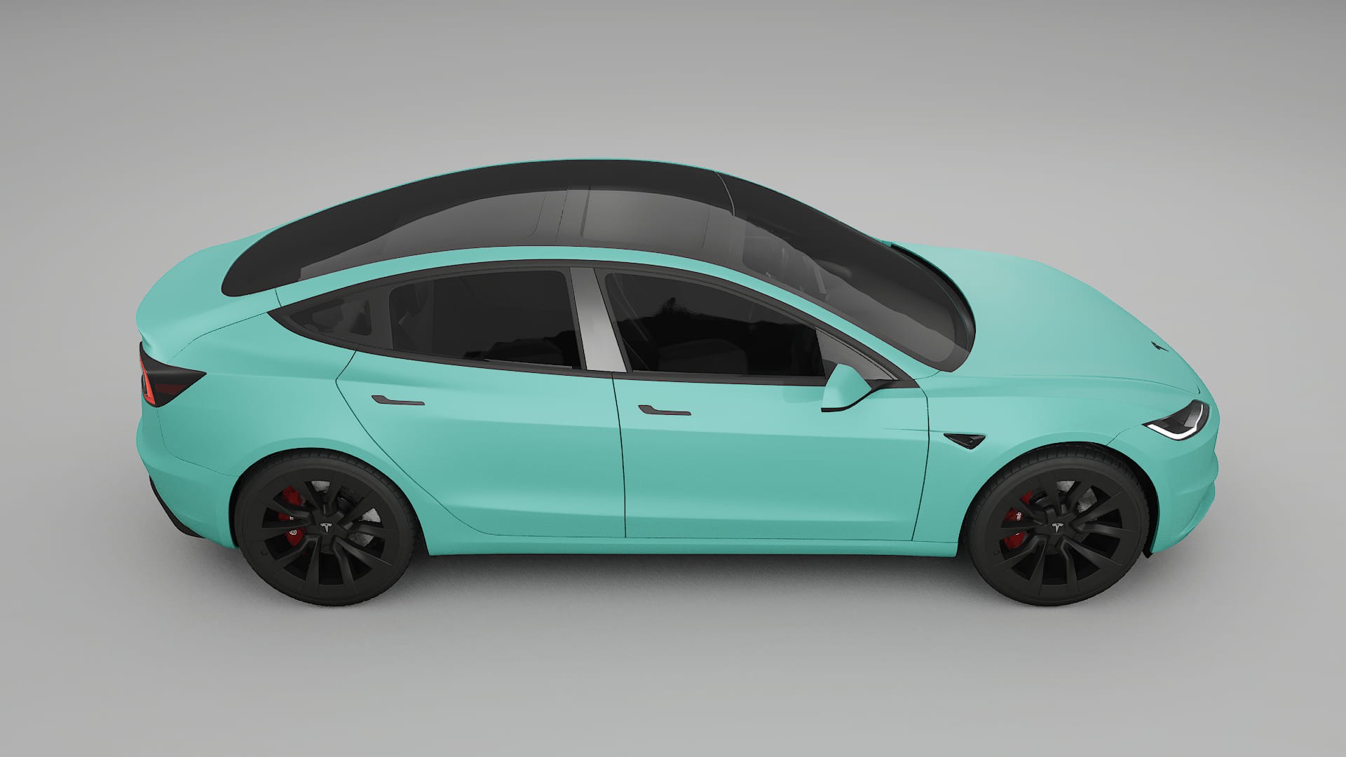 Tesla Model3 Highland TPU Lackschutzfolie | FROST Farbwechsel PPF – Komplett-Vorgeschnittener Kit