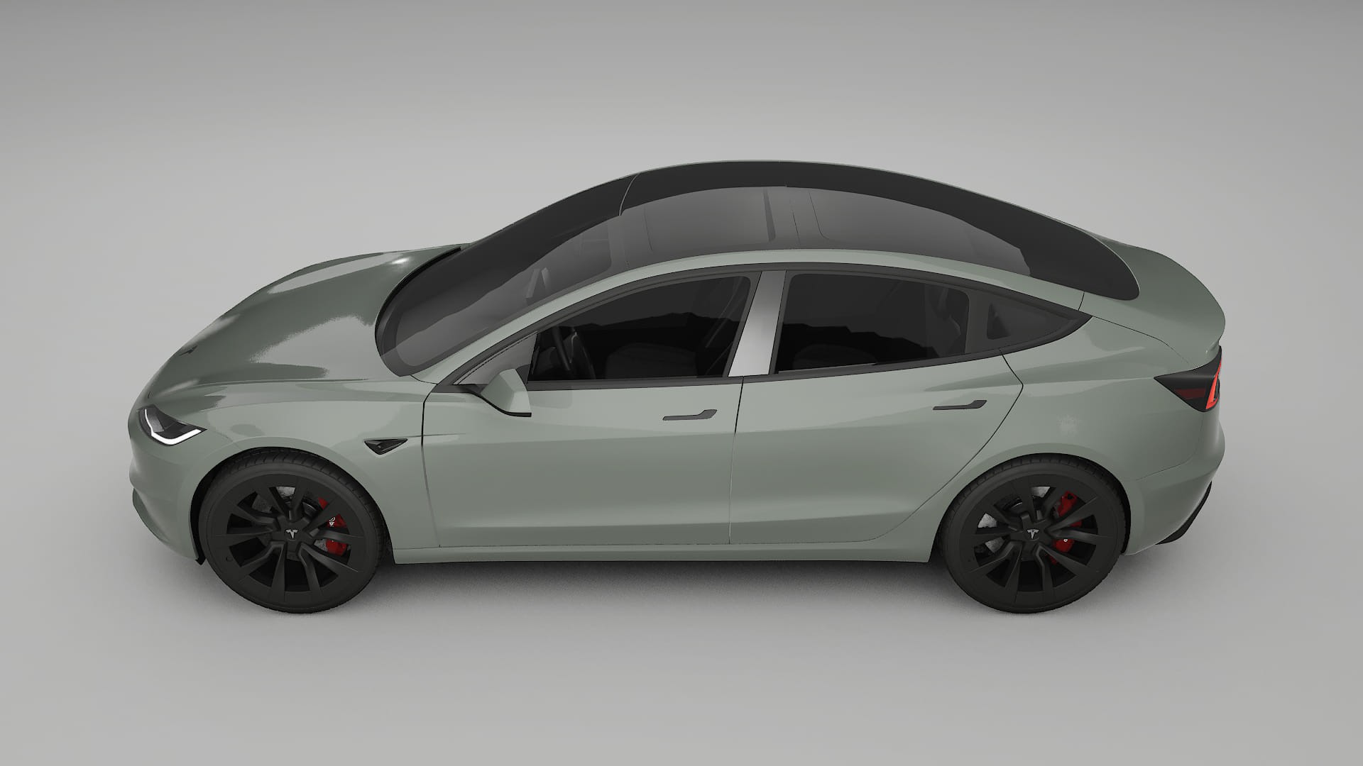 Tesla Model3 Highland TPU Lackschutzfolie | SLATE Farbwechsel PPF – Komplett-Vorgeschnittener Kit