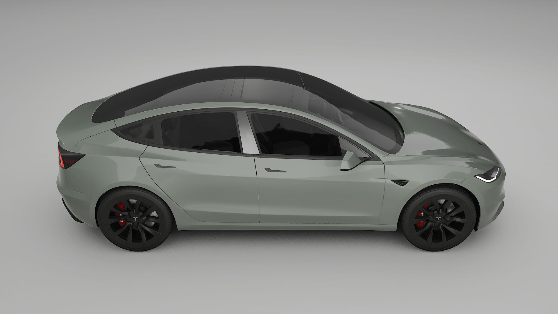 Tesla Model3 Highland TPU Lackschutzfolie | SLATE Farbwechsel PPF – Komplett-Vorgeschnittener Kit