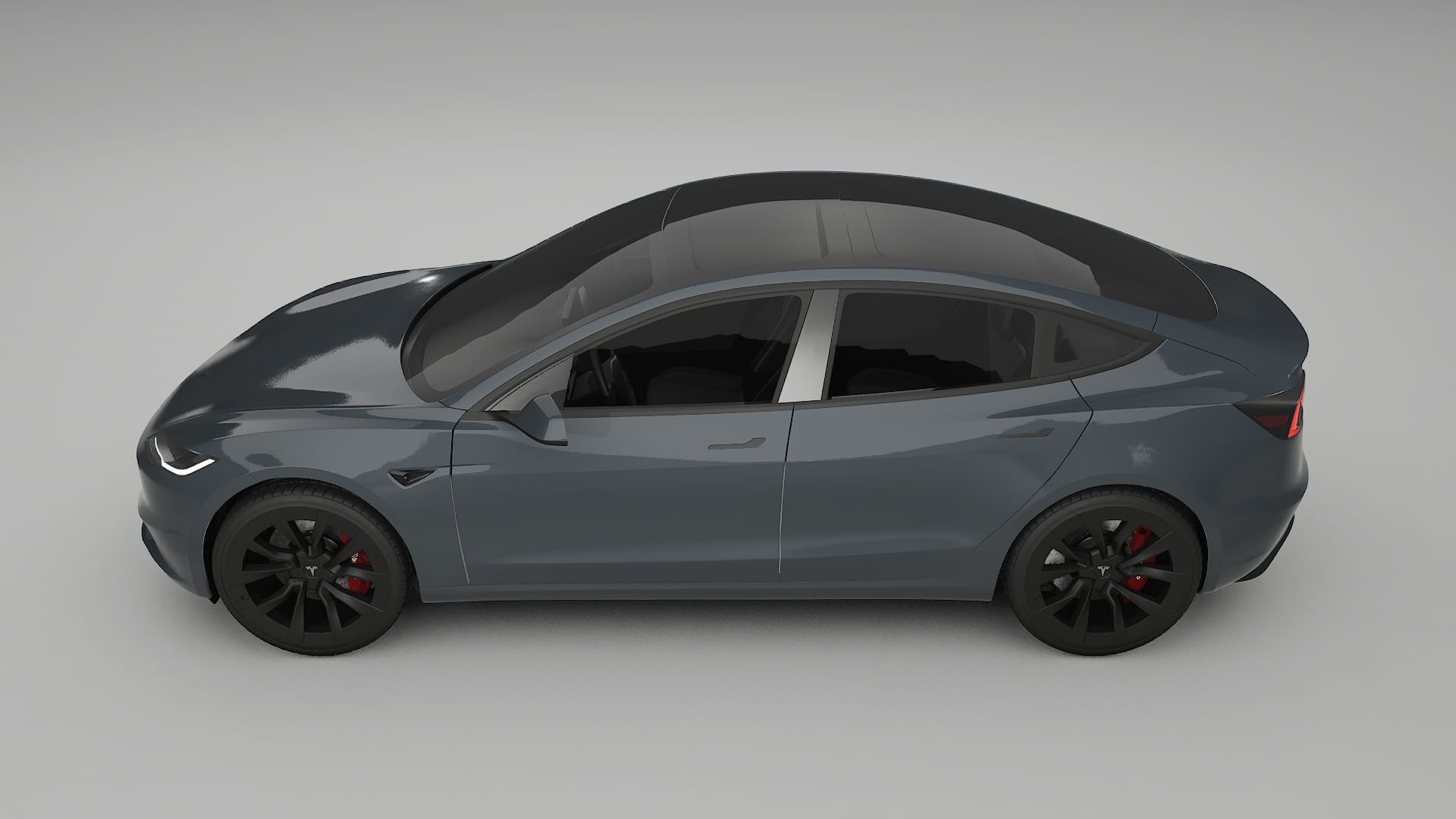 Tesla Model3 Highland TPU Lackschutzfolie | GRANITE Farbwechsel PPF – Komplett-Vorgeschnittener Kit