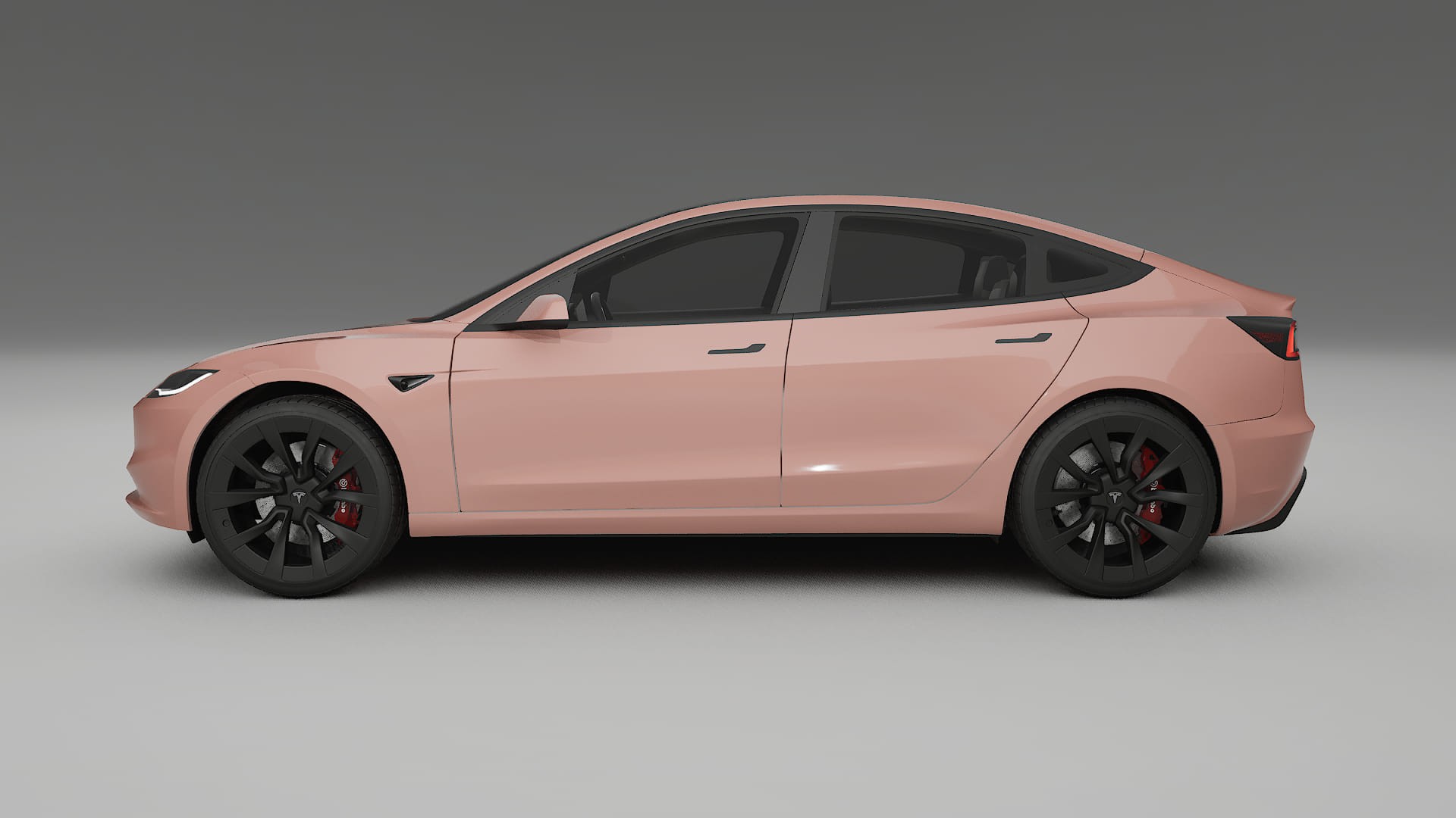 Tesla Model3 Highland TPU Lackschutzfolie | BLUSH Farbwechsel PPF – Komplett-Vorgeschnittener Kit