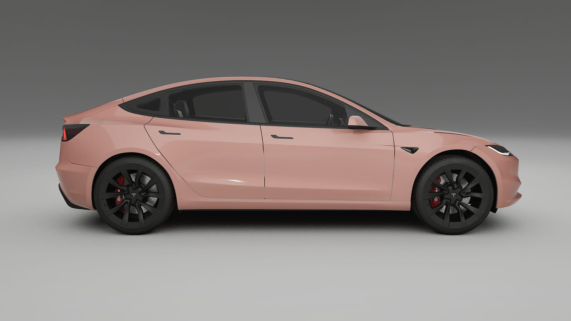 Tesla Model3 Highland TPU Lackschutzfolie | BLUSH Farbwechsel PPF – Komplett-Vorgeschnittener Kit