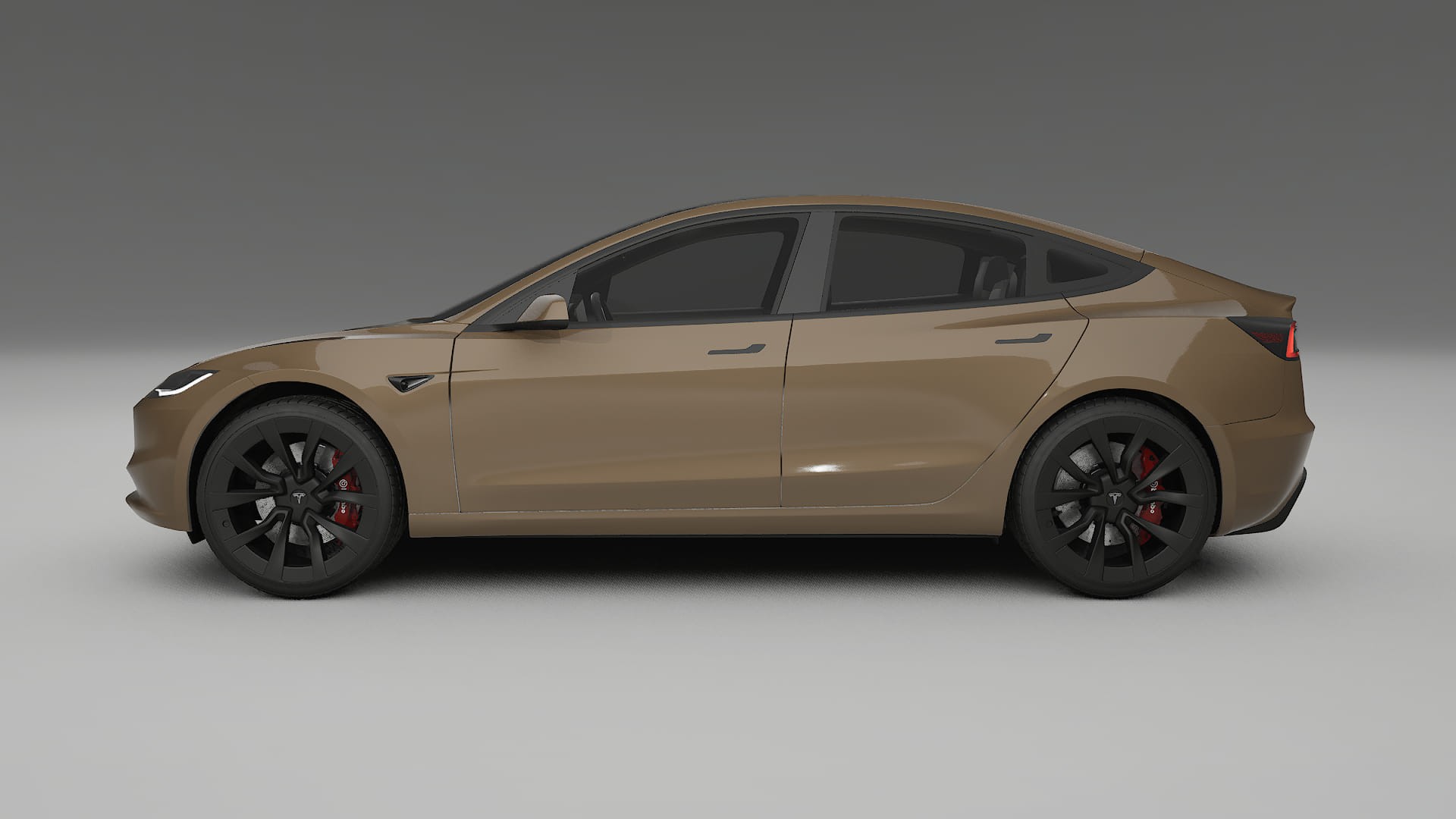 Tesla Model3 Highland TPU Lackschutzfolie | SAHARA Farbwechsel PPF – Komplett-Vorgeschnittener Kit