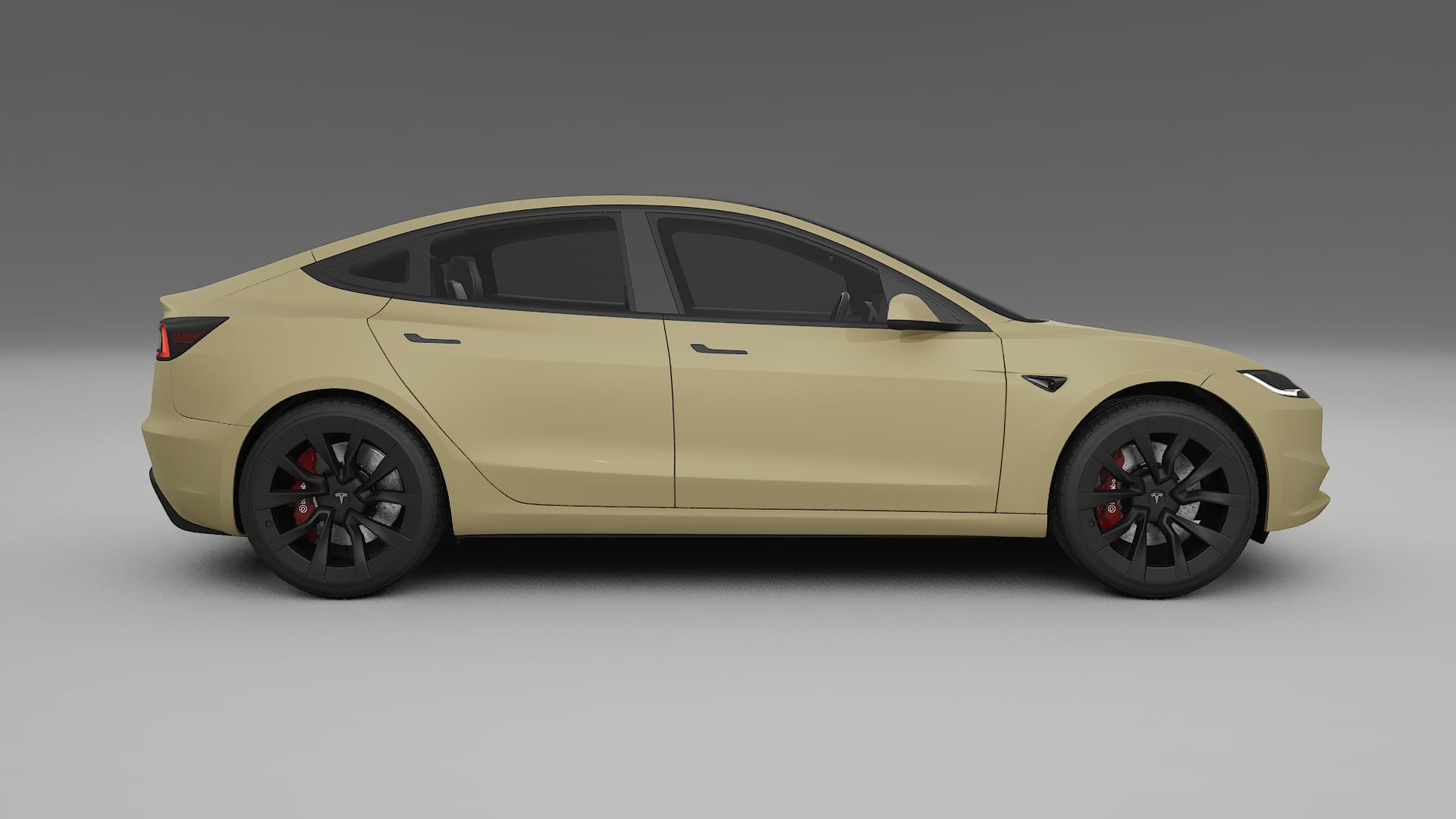 Tesla Model3 Highland TPU Lackschutzfolie | SAND Farbwechsel PPF – Komplett-Vorgeschnittener Kit