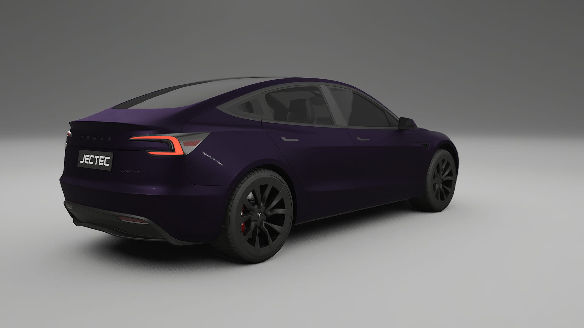 Tesla Model3 Highland TPU Lackschutzfolie | VIOLET Farbwechsel PPF – Komplett-Vorgeschnittener Kit