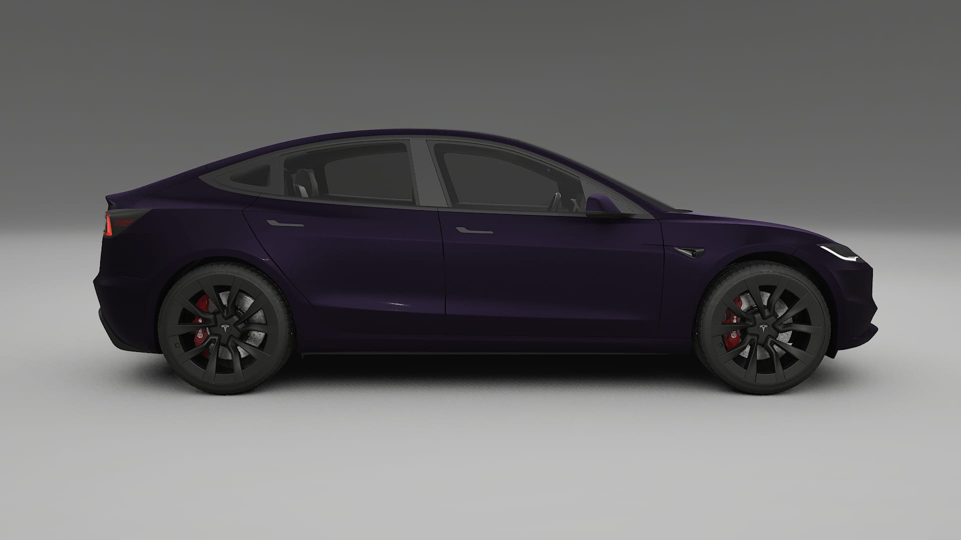 Tesla Model3 Highland TPU Lackschutzfolie | VIOLET Farbwechsel PPF – Komplett-Vorgeschnittener Kit