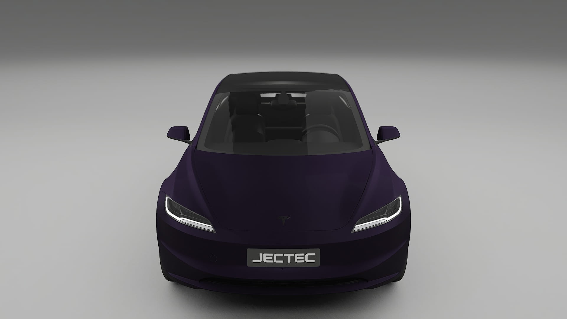 Tesla Model3 Highland TPU Lackschutzfolie | VIOLET Farbwechsel PPF – Komplett-Vorgeschnittener Kit