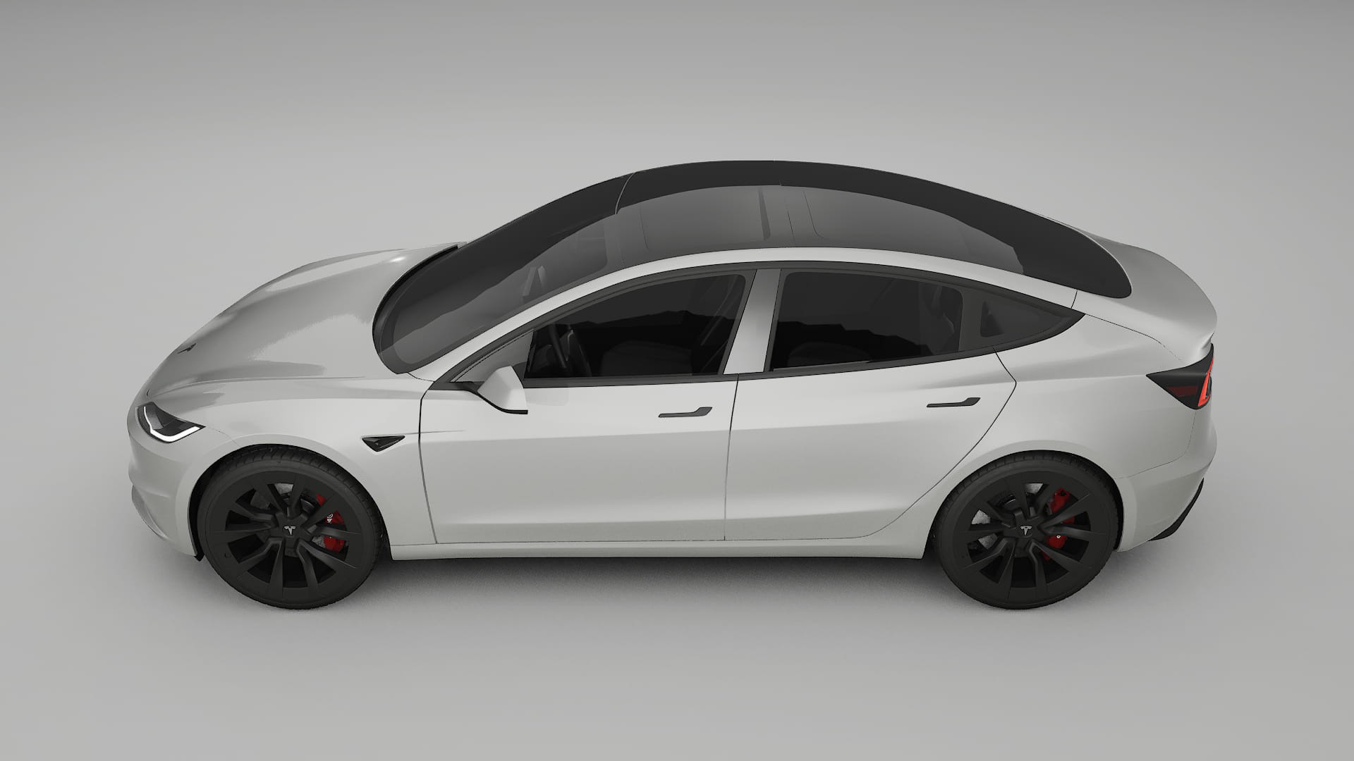Tesla Model3 Highland TPU Lackschutzfolie | PEARL Farbwechsel PPF – Komplett-Vorgeschnittener Kit