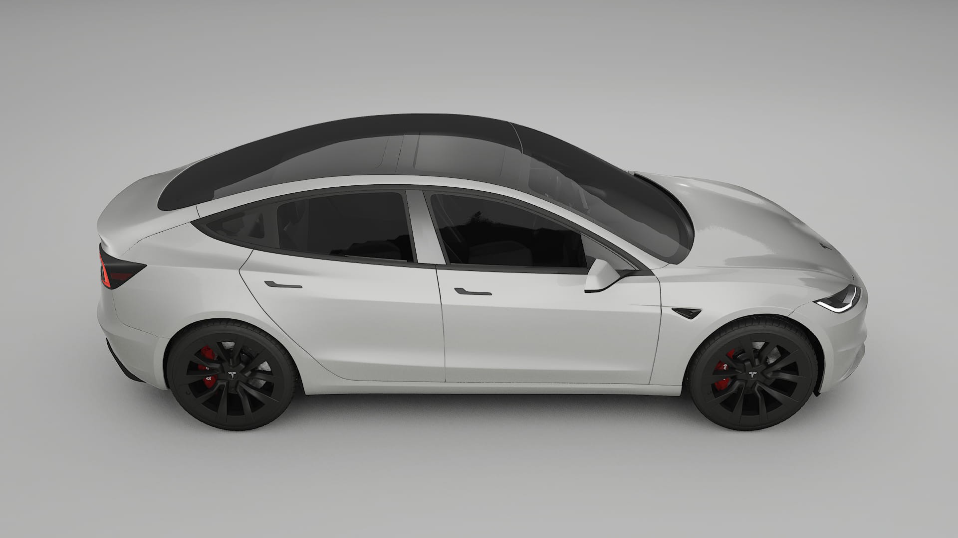 Tesla Model3 Highland TPU Lackschutzfolie | PEARL Farbwechsel PPF – Komplett-Vorgeschnittener Kit
