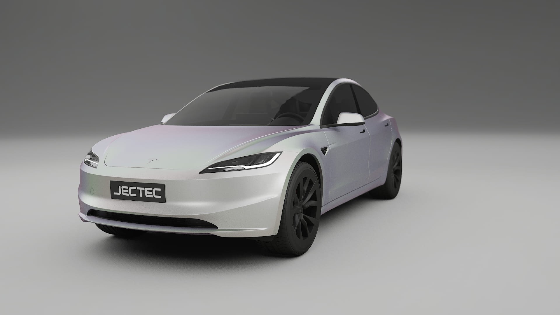 Tesla Model3 Highland TPU Lackschutzfolie | NEBULA Farbwechsel PPF – Komplett-Vorgeschnittener Kit
