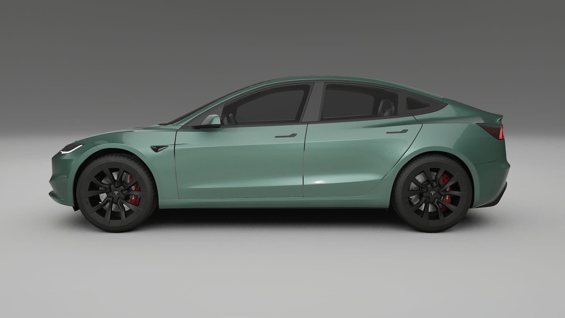 Tesla Model3 Highland TPU Lackschutzfolie | EVERGREEN Farbwechsel PPF – Komplett-Vorgeschnittener Kit