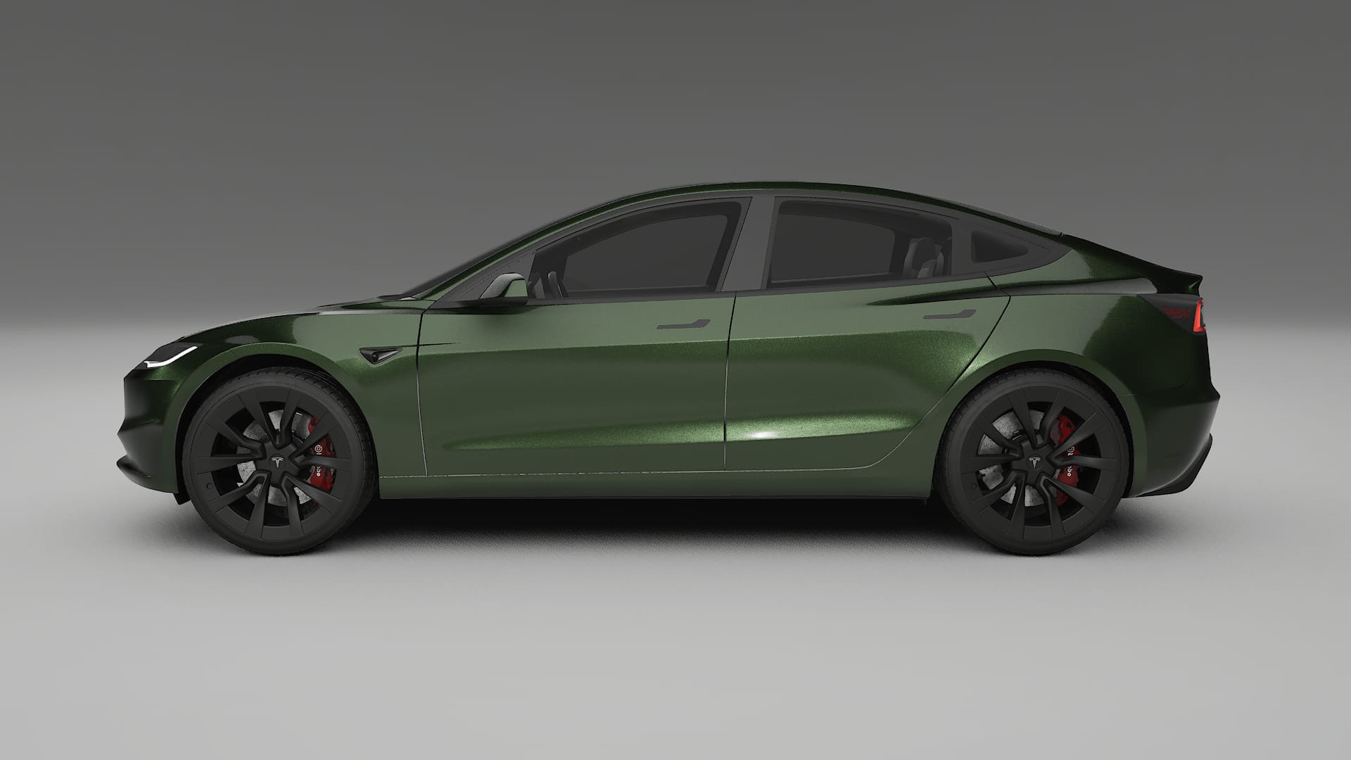 Tesla Model3 Highland TPU Lackschutzfolie | LAGOON Farbwechsel PPF – Komplett-Vorgeschnittener Kit