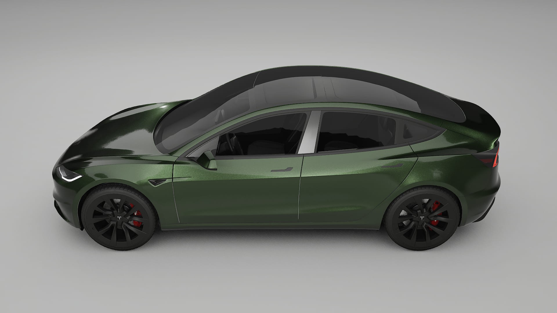 Tesla Model3 Highland TPU Lackschutzfolie | LAGOON Farbwechsel PPF – Komplett-Vorgeschnittener Kit