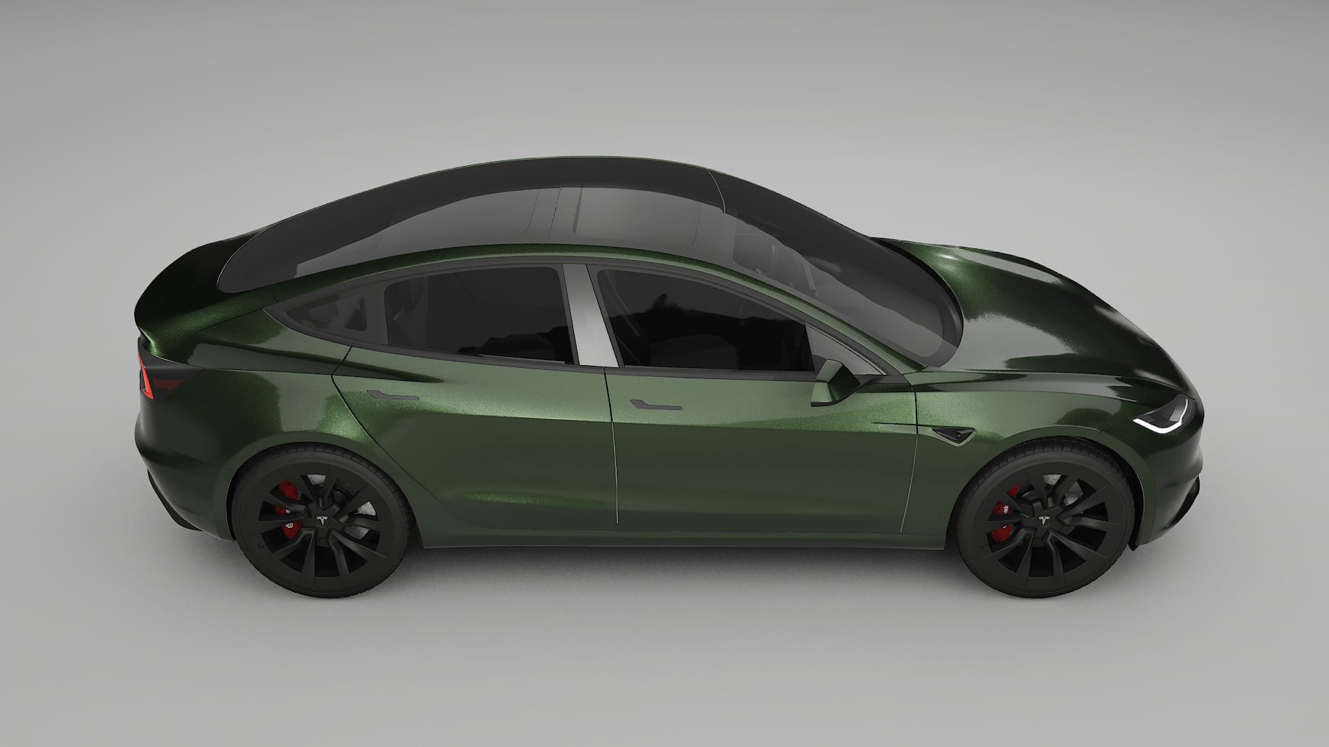 Tesla Model3 Highland TPU Lackschutzfolie | LAGOON Farbwechsel PPF – Komplett-Vorgeschnittener Kit